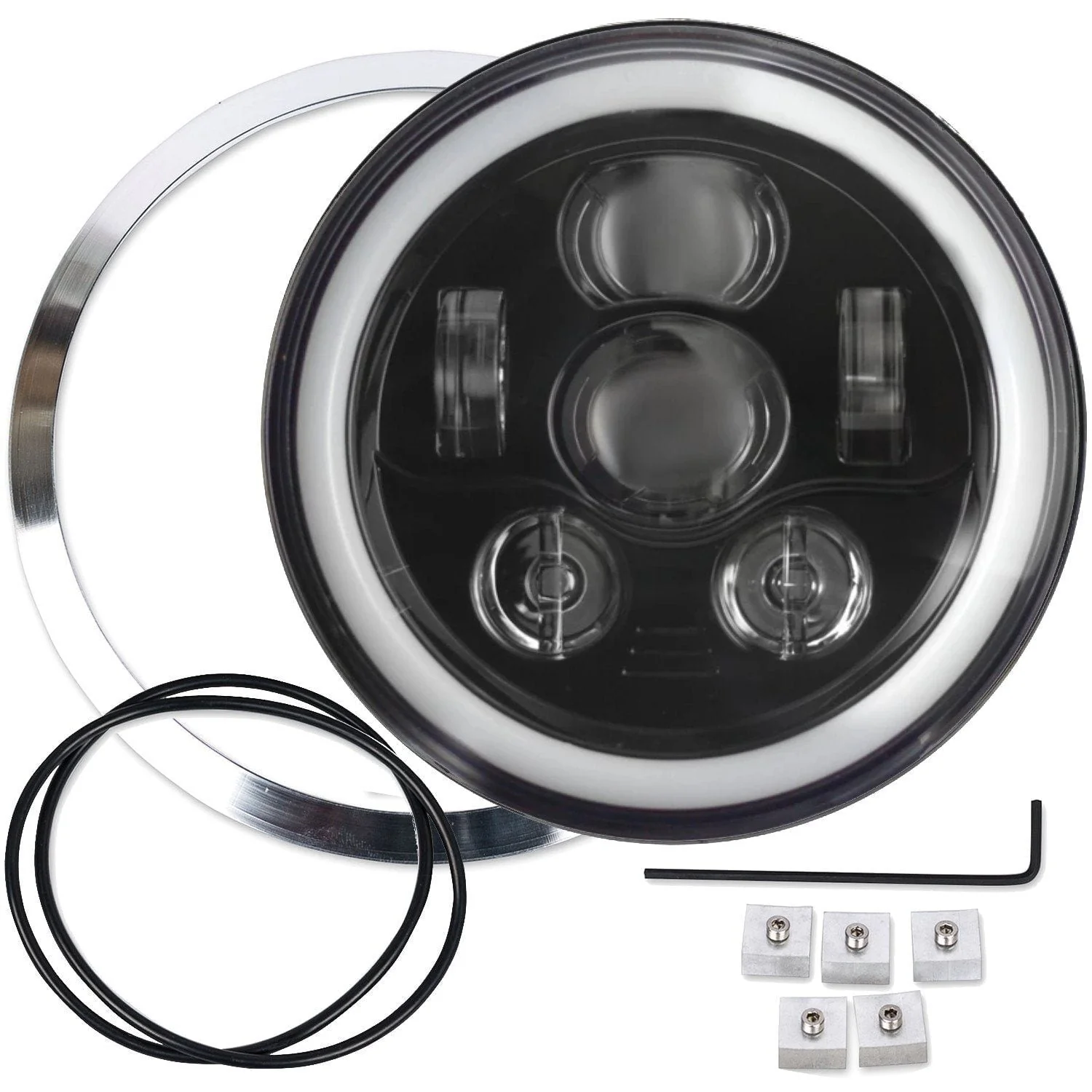 Eagle Lights 7" LED Headlight Kit for Triumph T100 and T120 Models - Image 12