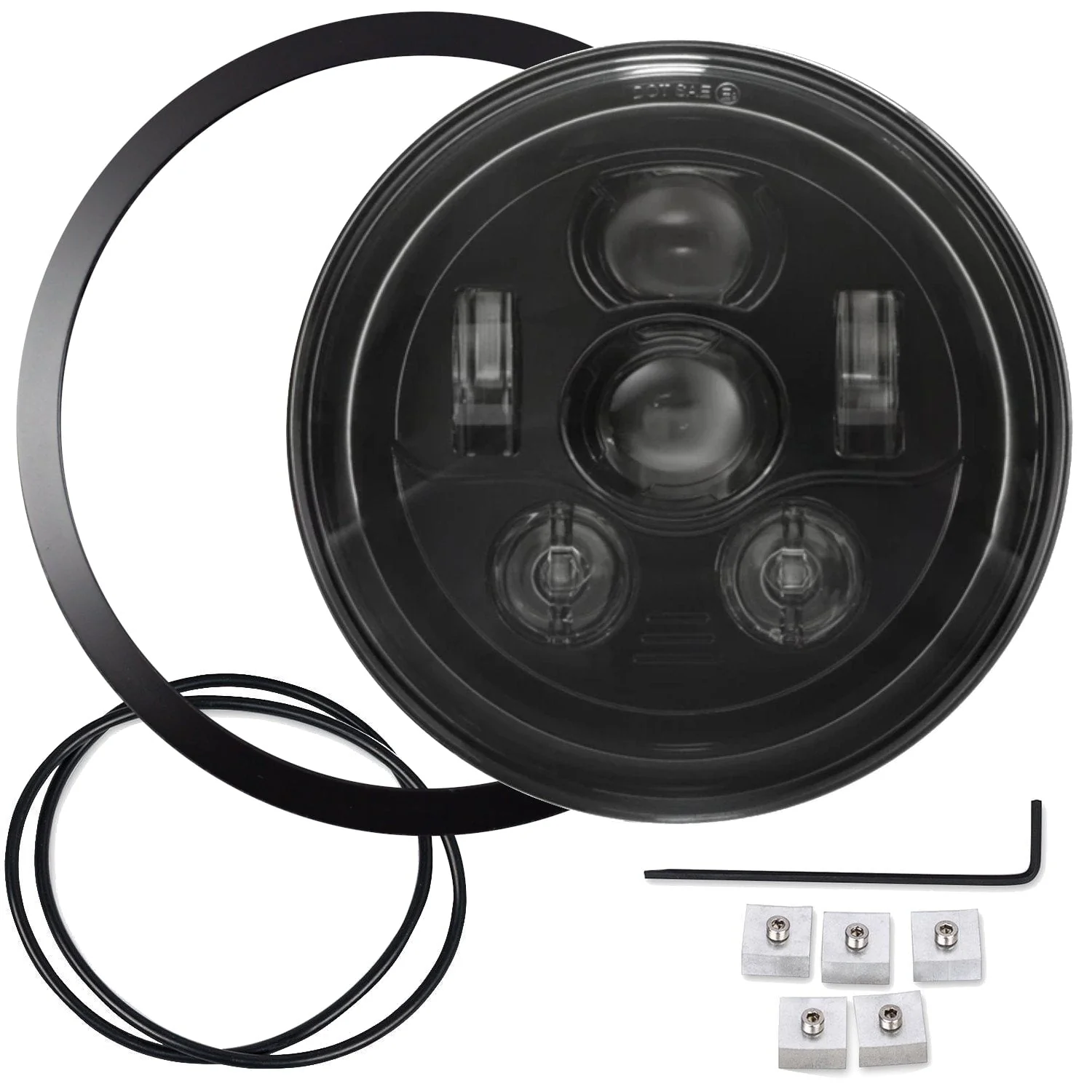 Eagle Lights 7" LED Headlight Kit for Triumph T100 and T120 Models - Image 23