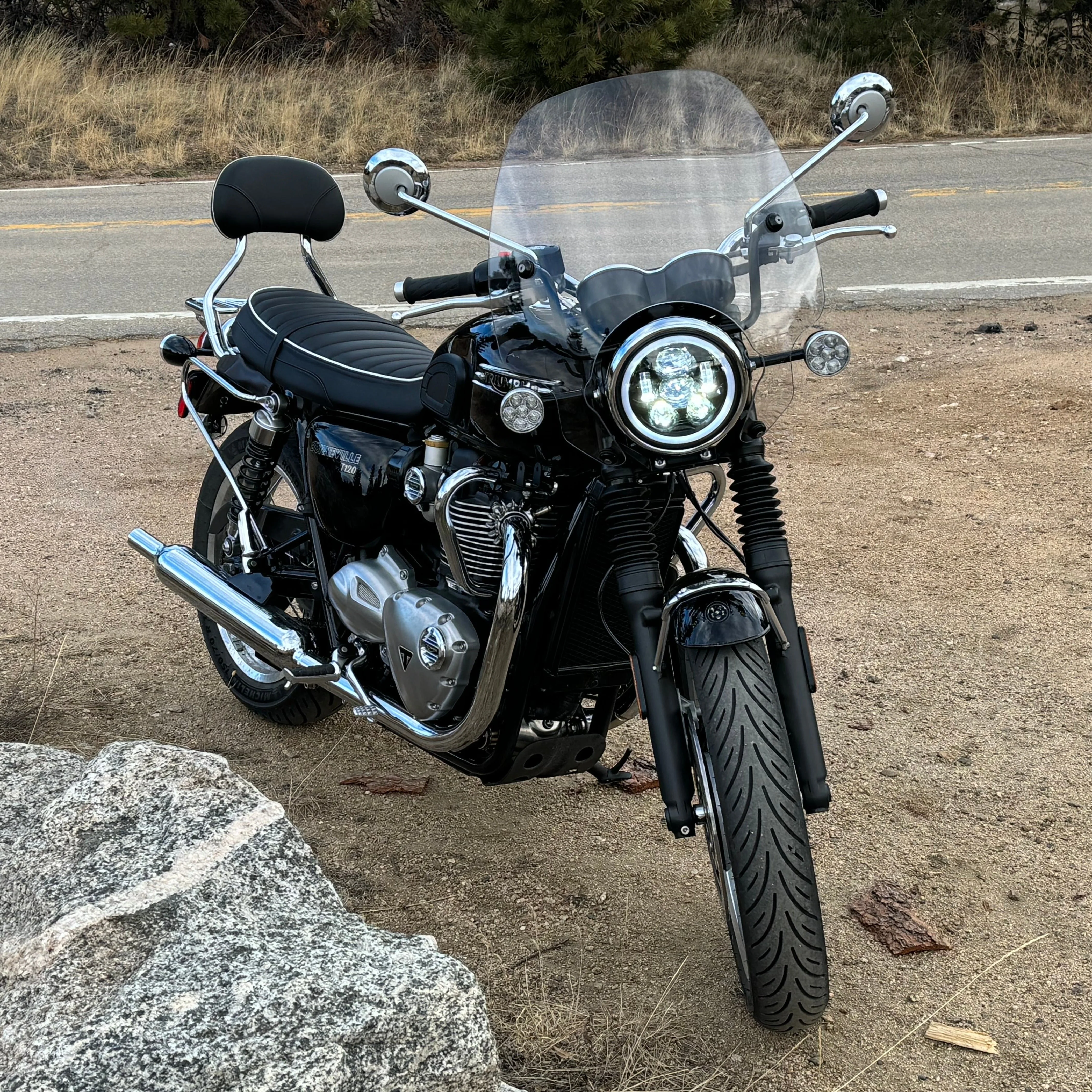 Eagle Lights 7" LED Headlight Kit for Triumph T100 and T120 Models - Image 4