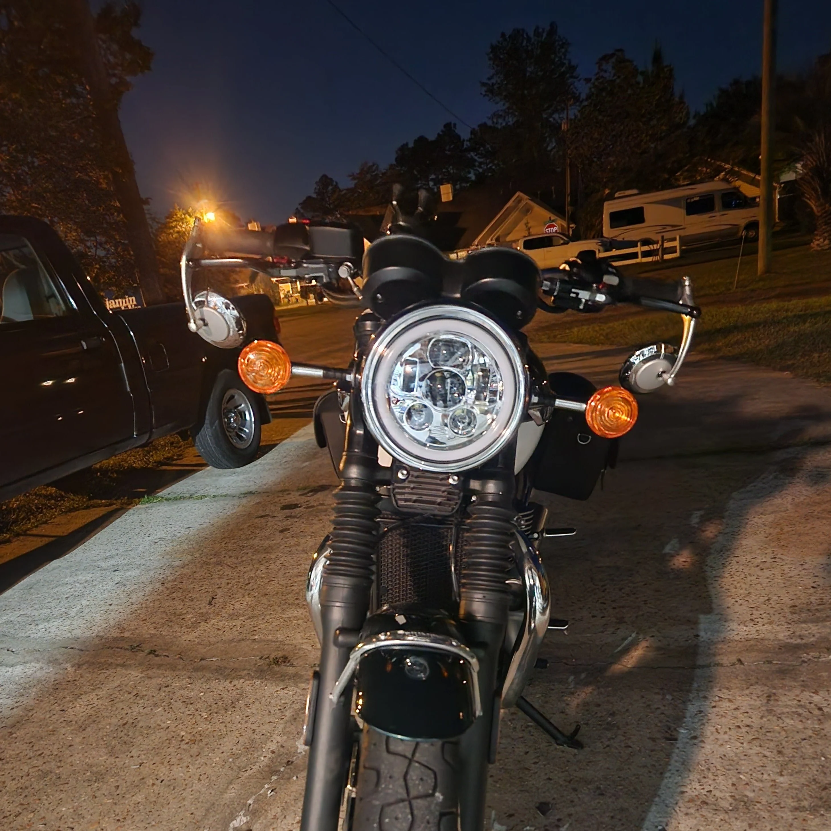 Eagle Lights 7" LED Headlight Kit for Triumph T100 and T120 Models - Image 8