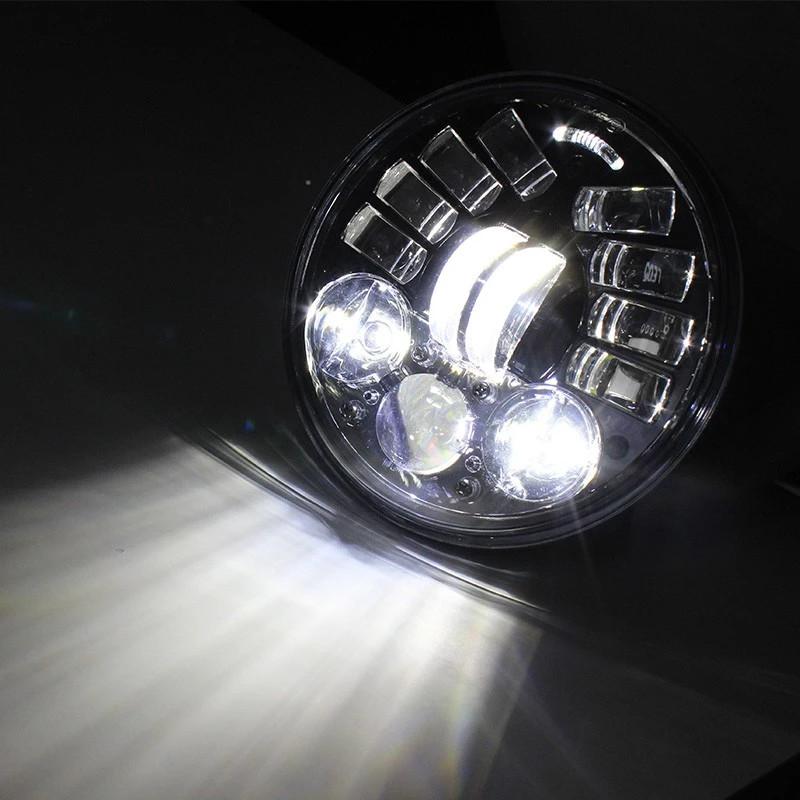 Eagle Lights 5 3/4" LED Projector Headlight with Integrated Turn Signals for Harley Davidson 5.75'' LED Projection Head Lamp - Image 6