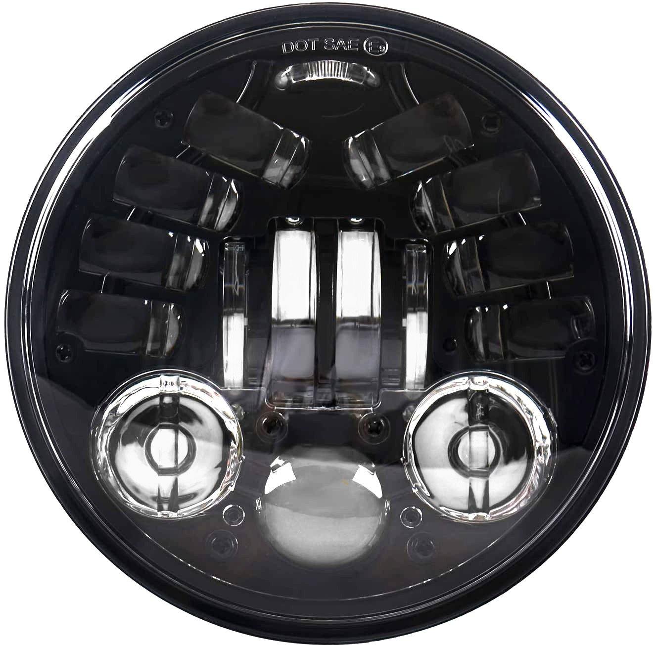 Eagle Lights 7" LED Projector Headlight with Integrated Turn Signals for Harley Davidson 7'' LED Projection Head Lamp - Image 7