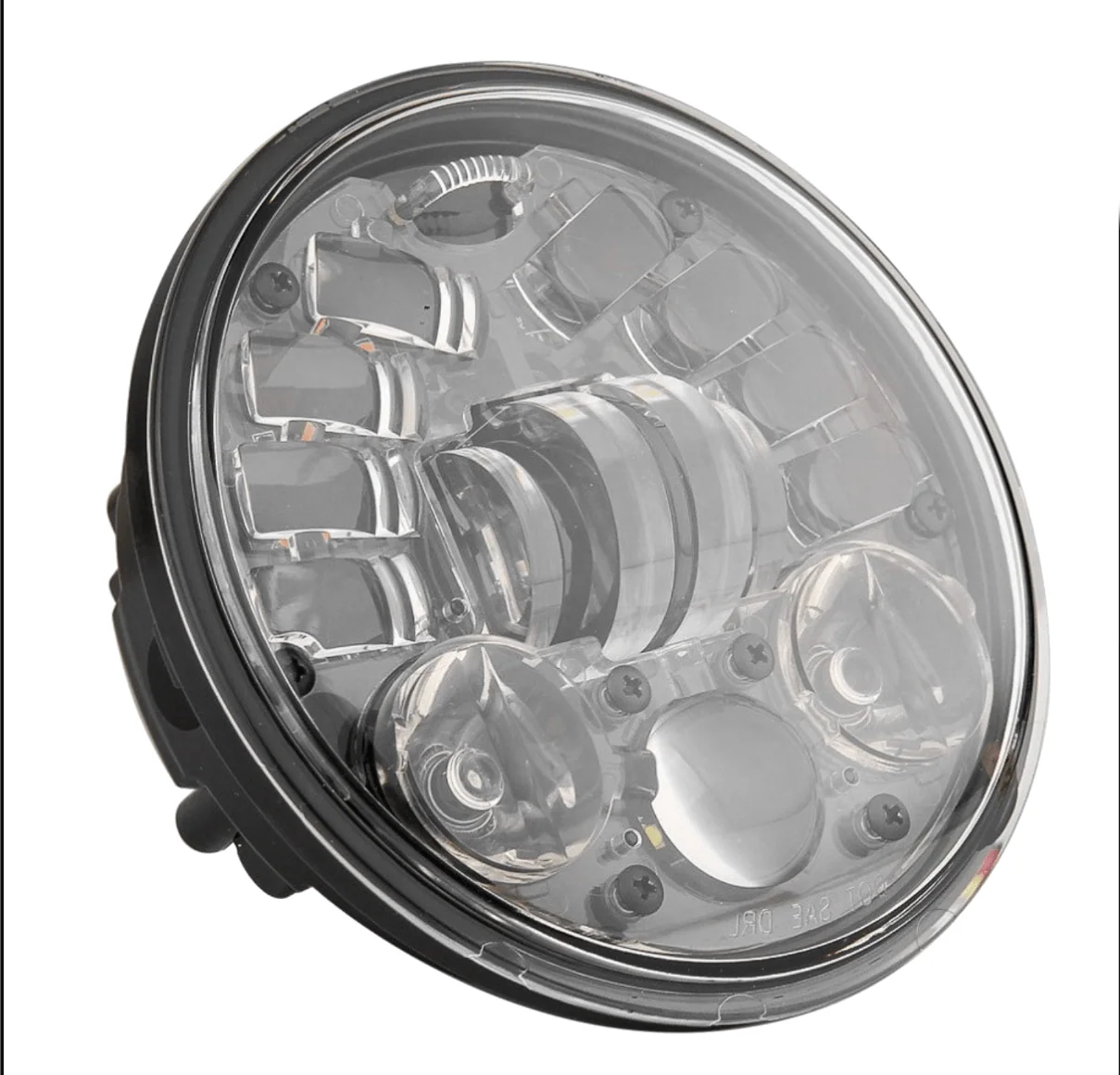 Eagle Lights 7" LED Projector Headlight with Integrated Turn Signals for Harley Davidson 7'' LED Projection Head Lamp - Image 8