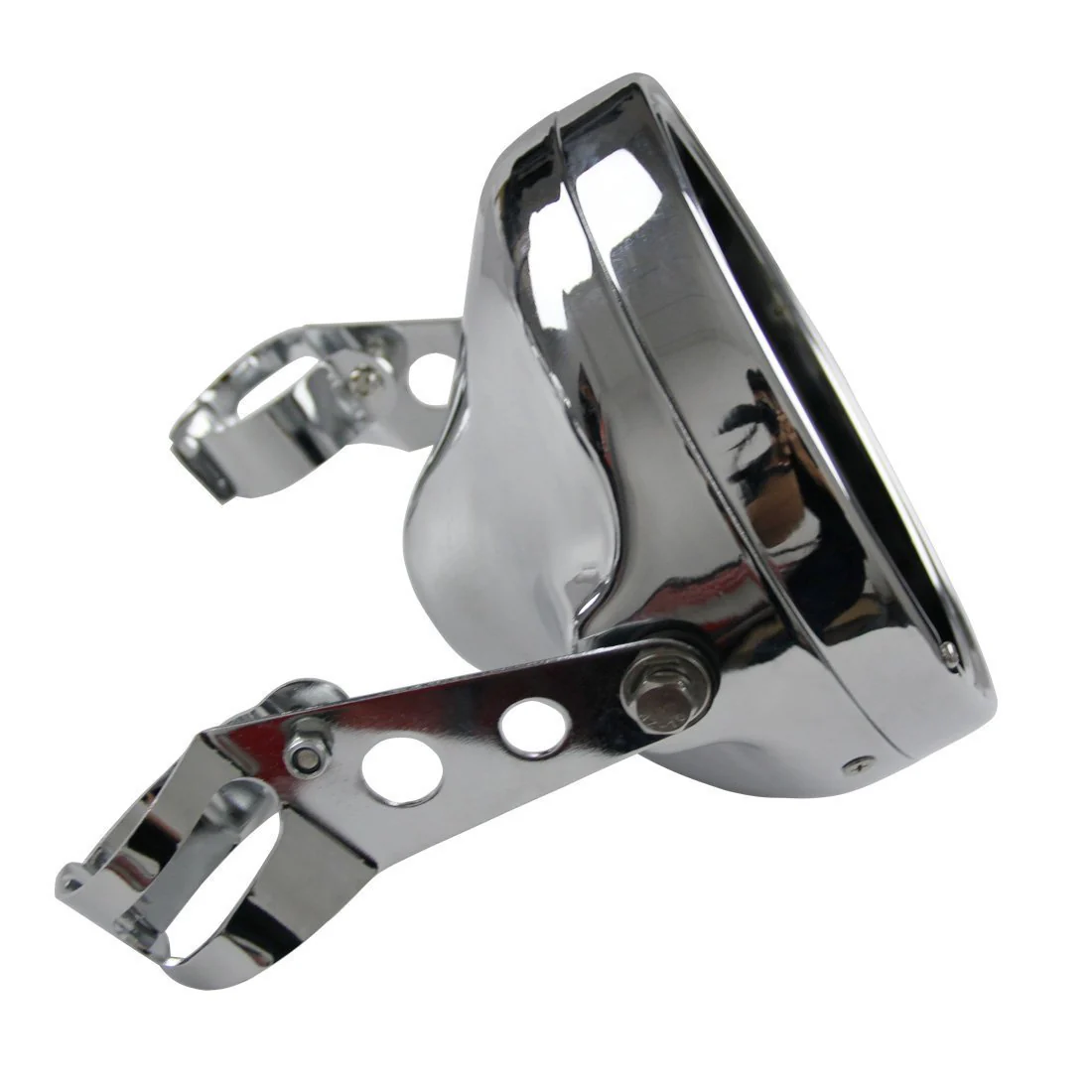 Eagle Lights 7" Meteor Headlight Bucket Housing for Motorcycles with 32MM to 40MM Fork Tubes - Image 5