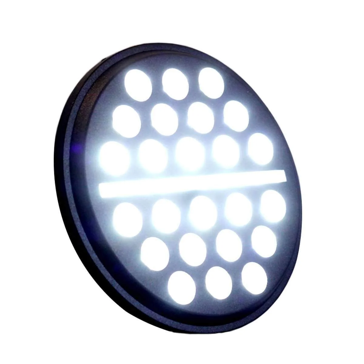 Eagle Lights 7" SLIM LINE Multi LED Projection Headlight - Black - Fits All 7" Harley-Davidson® and Indian® Headlight Buckets - Image 15