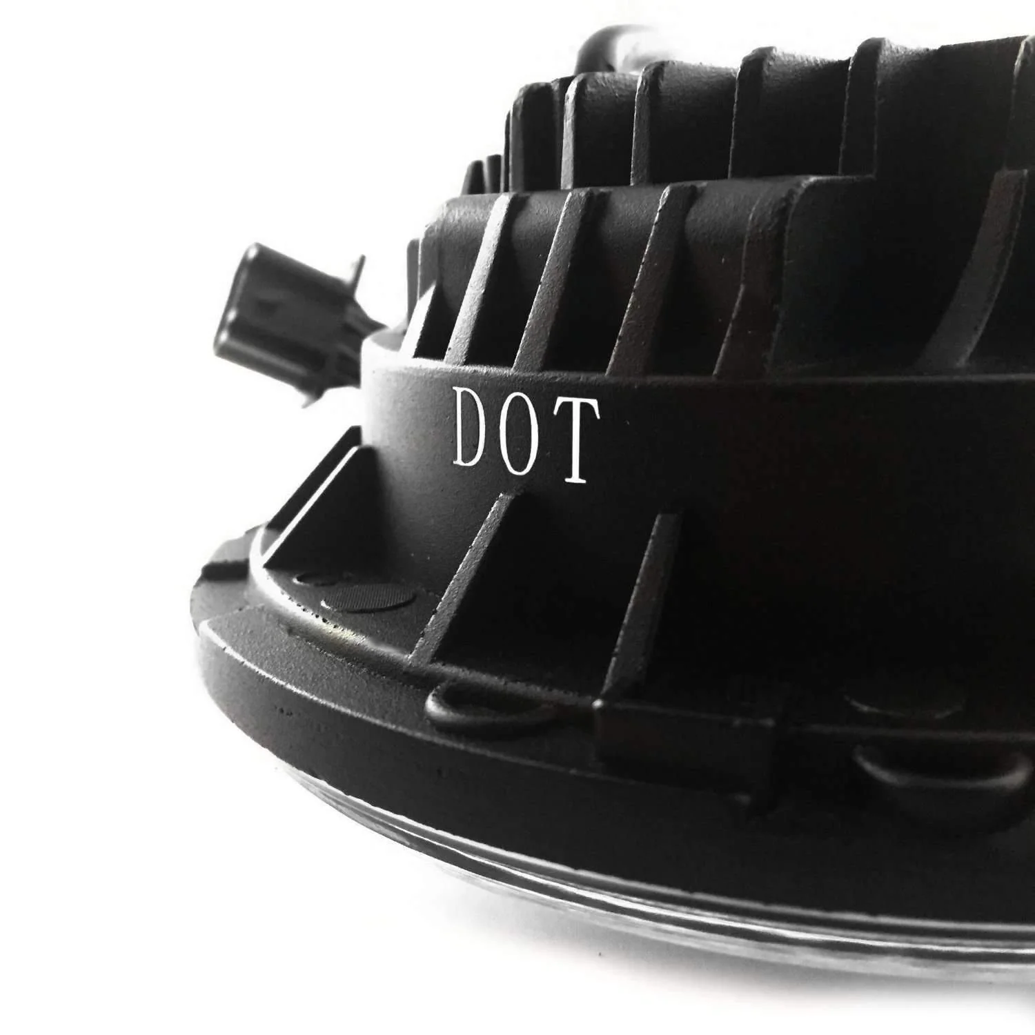Eagle Lights 8700 7" Round Chrome Jeep Wrangler LED Projection Headlight Kit with Anti-flicker Harnesses - Image 7