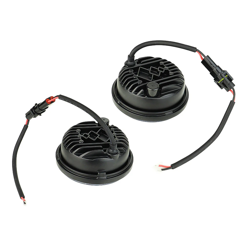 Eagle Lights 7" LED Headlight and 4.5" LED Passing Light Kit for Harley-Davidson® and Indian® - Generation II / Black - Image 14