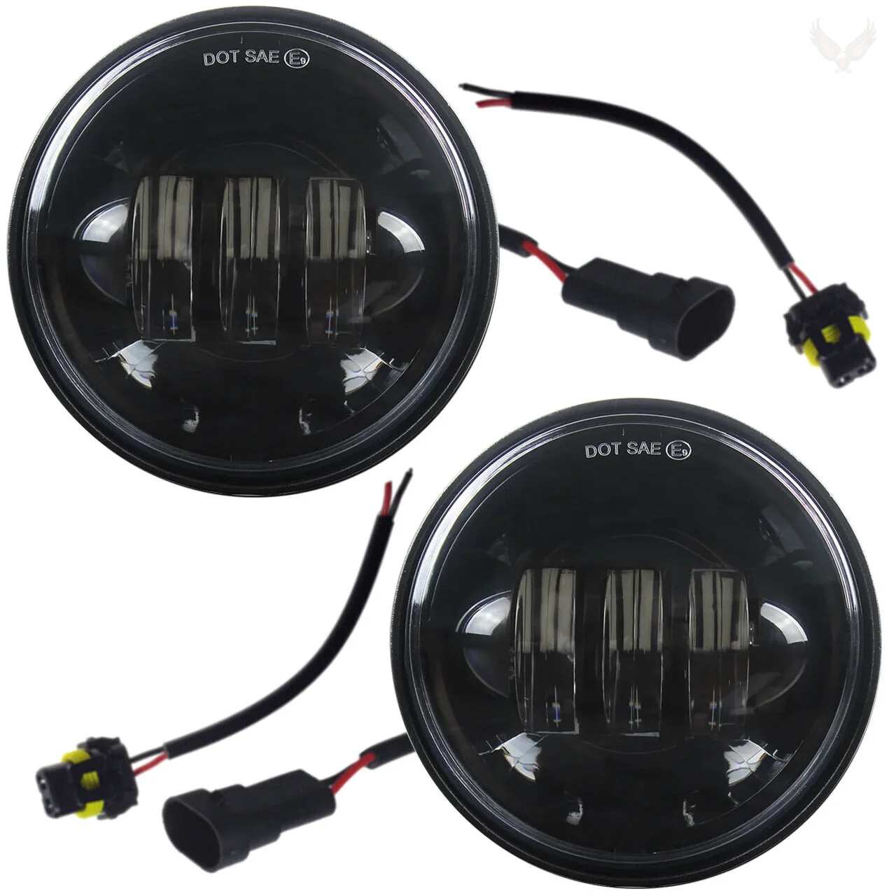 Eagle Lights 8700P 4.5" LED Passing Lamp Kit for Harley-Davidson® and Others - Image 14