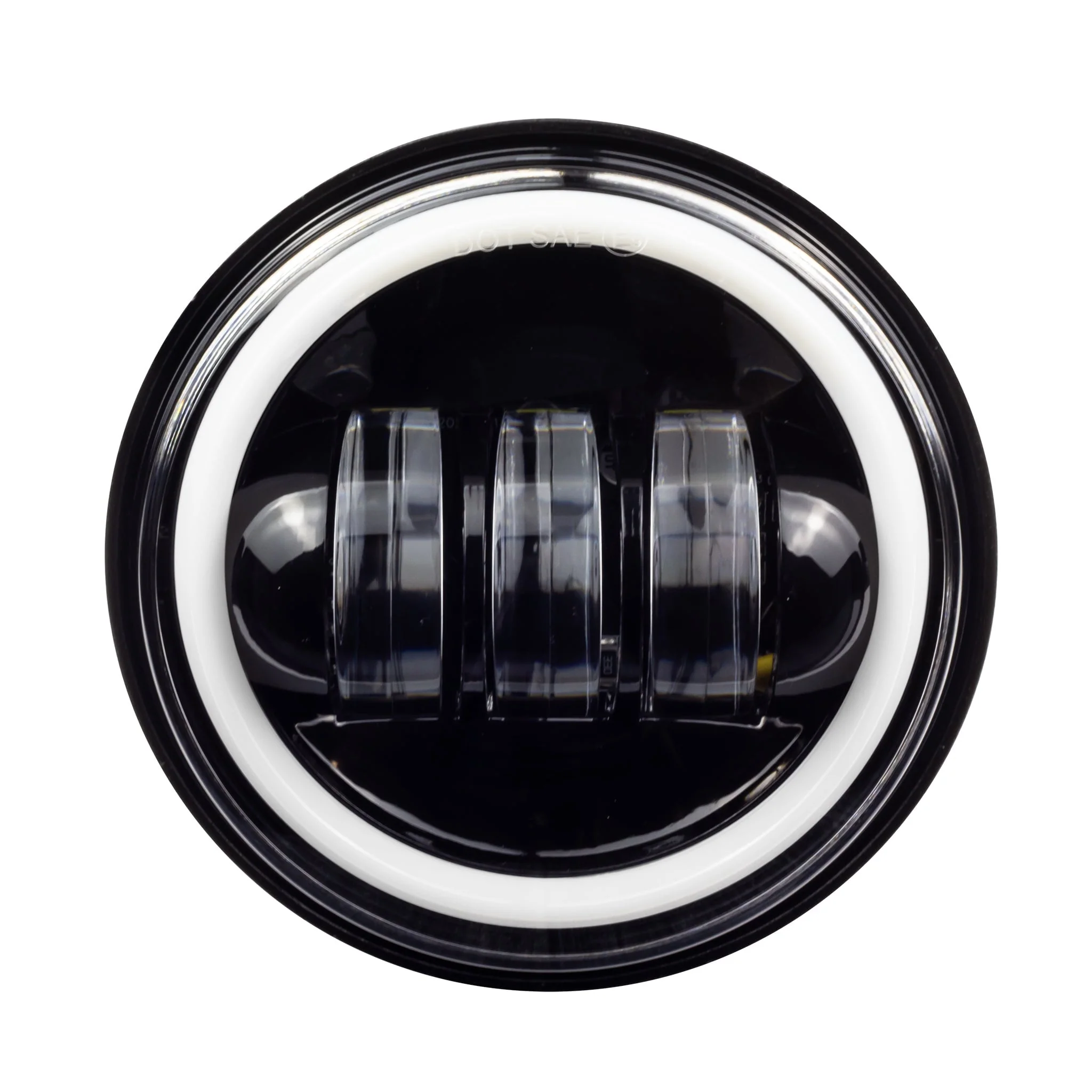 Eagle Lights 4.5" LED Passing Lamps with Halo DRL Rings – High Output Auxiliary Lights for Harley-Davidson® & Indian® Motorcycles - Image 10