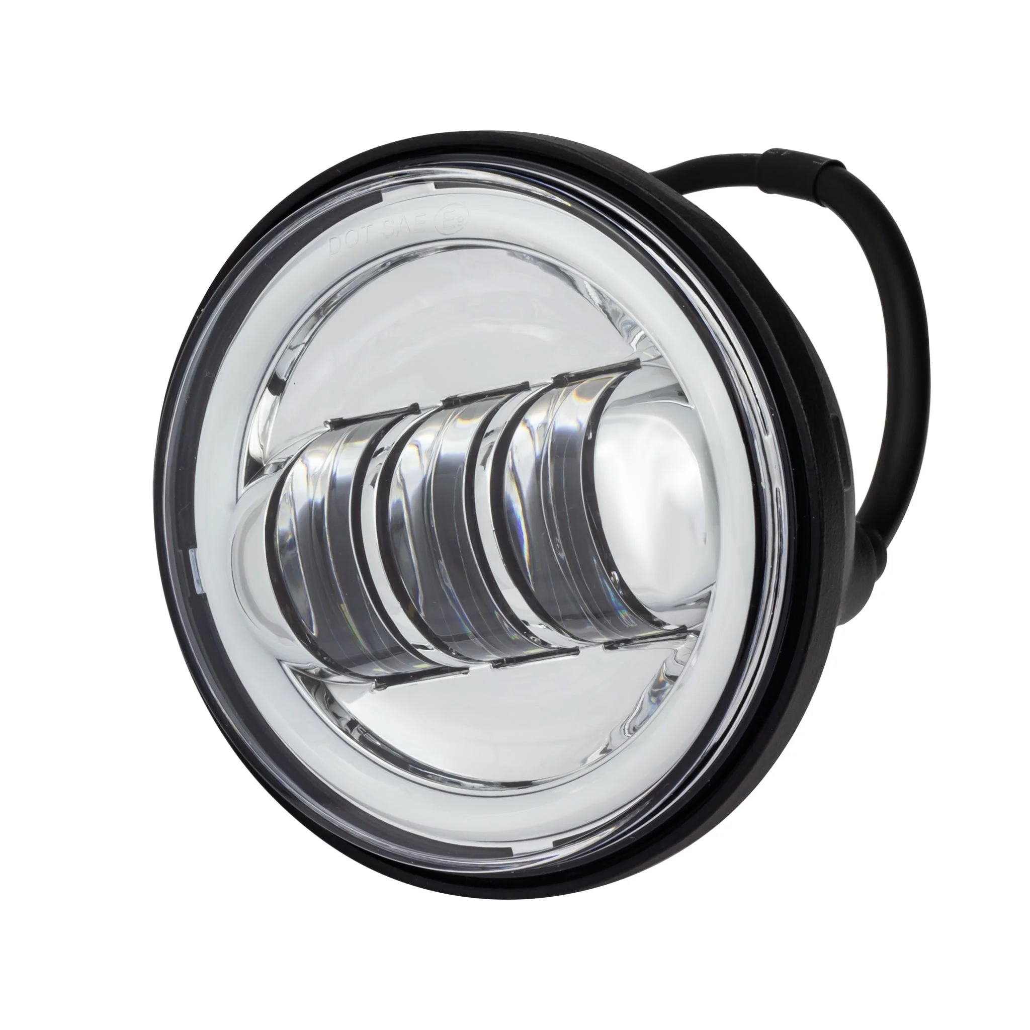Eagle Lights 4.5" LED Passing Lamps with Halo DRL Rings – High Output Auxiliary Lights for Harley-Davidson® & Indian® Motorcycles - Image 11
