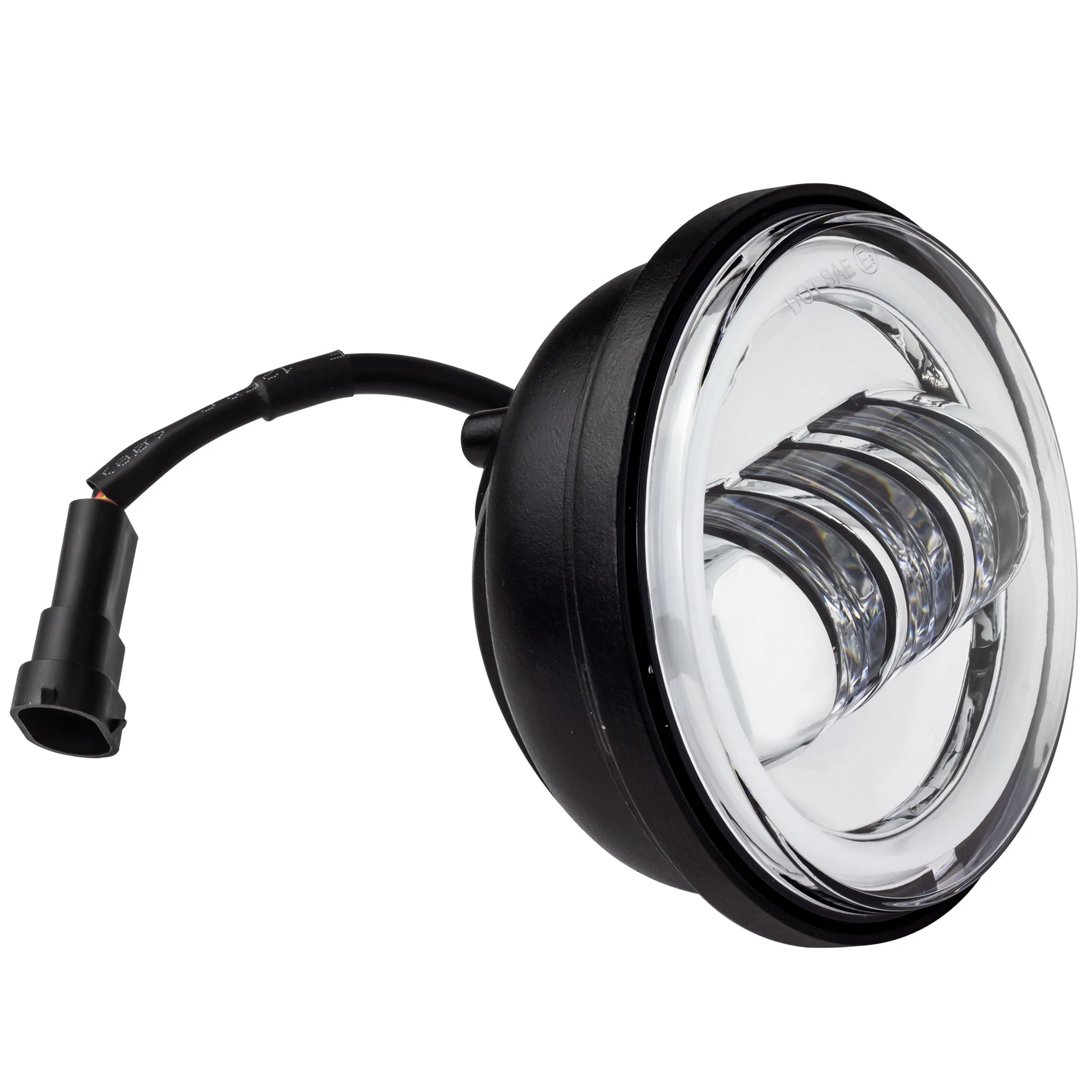 Eagle Lights 4.5" LED Passing Lamps with Halo DRL Rings – High Output Auxiliary Lights for Harley-Davidson® & Indian® Motorcycles - Image 13
