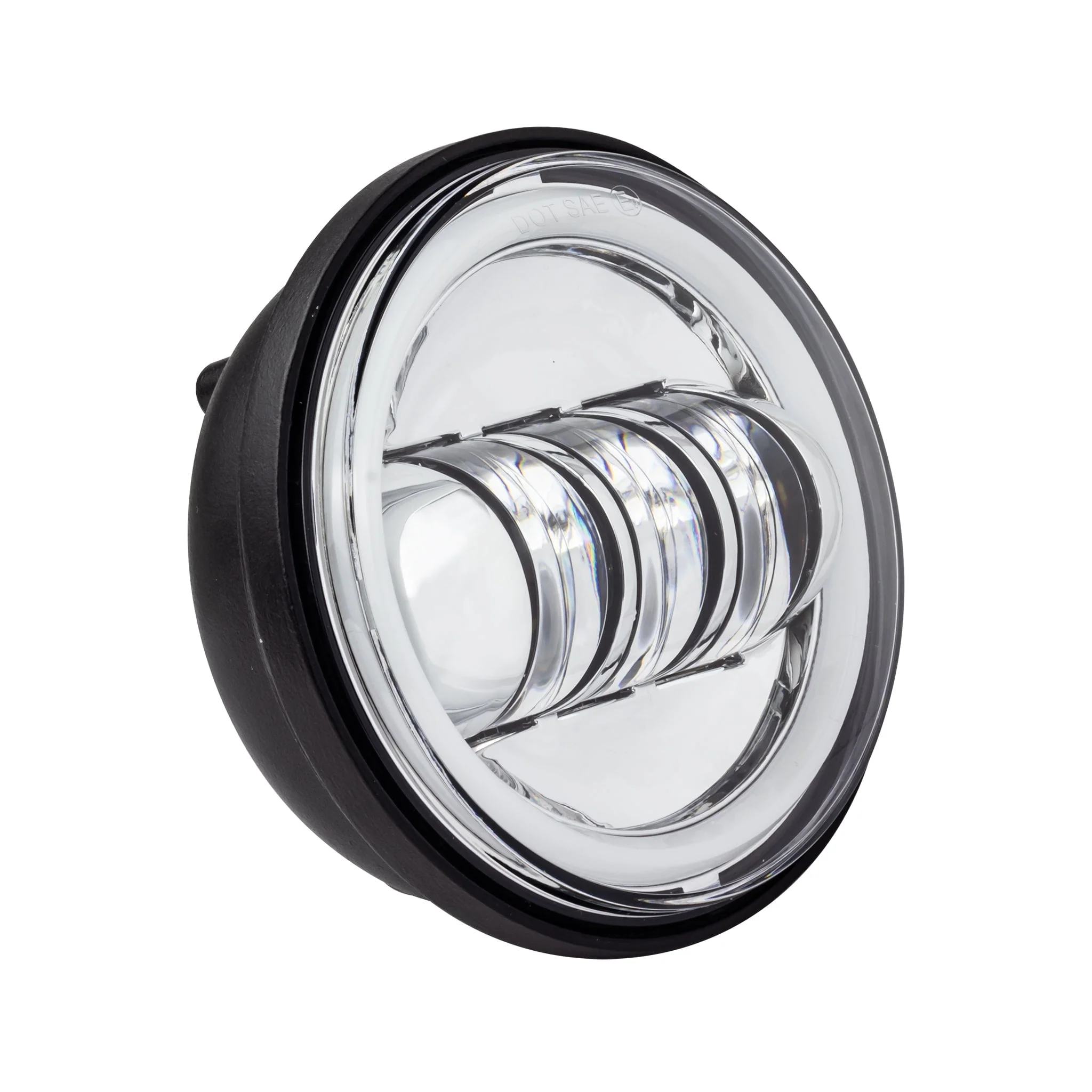 Eagle Lights 4.5" LED Passing Lamps with Halo DRL Rings – High Output Auxiliary Lights for Harley-Davidson® & Indian® Motorcycles - Image 14