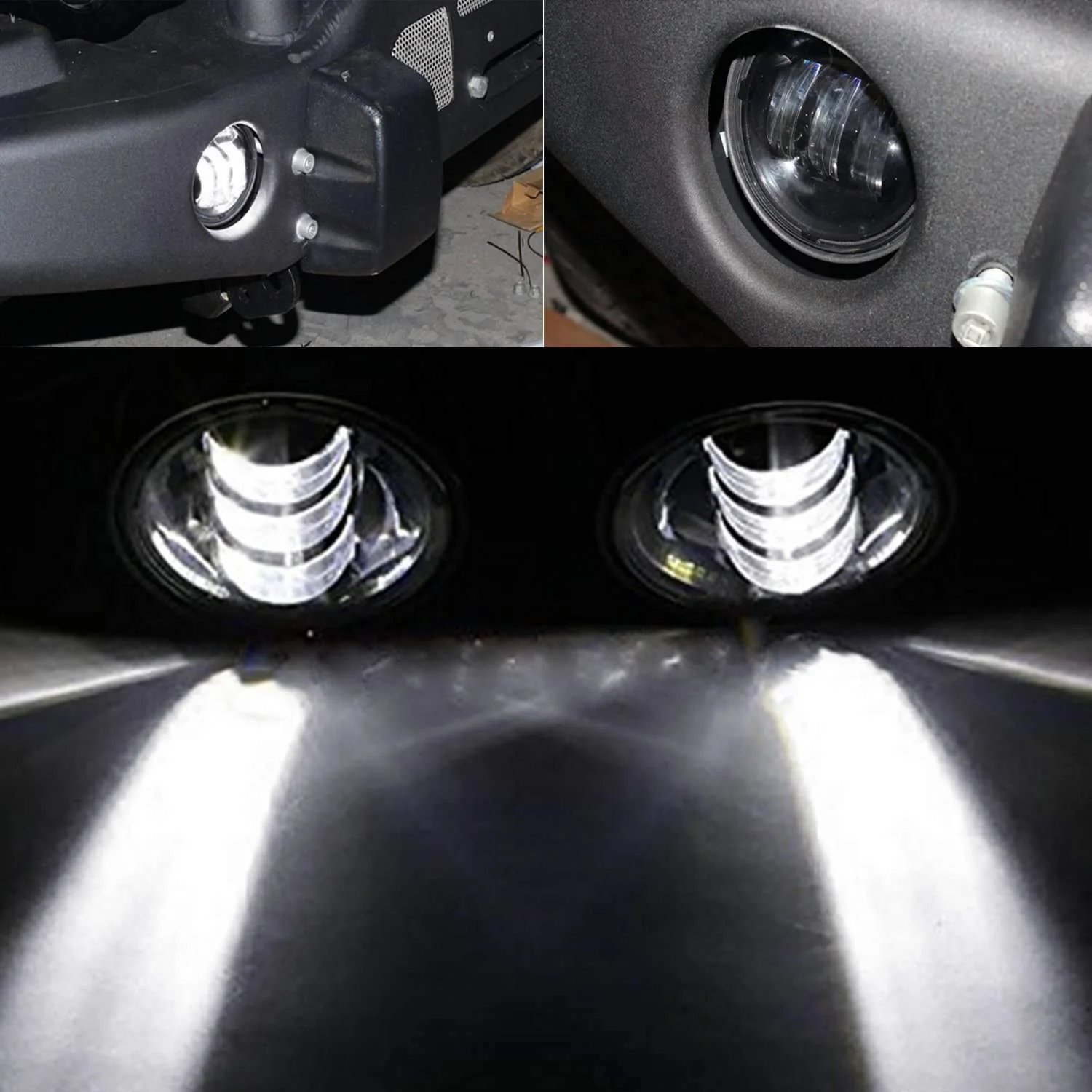 Eagle Lights 8700JP LED Fog Lights with Housing for Jeep Wrangler - Image 8
