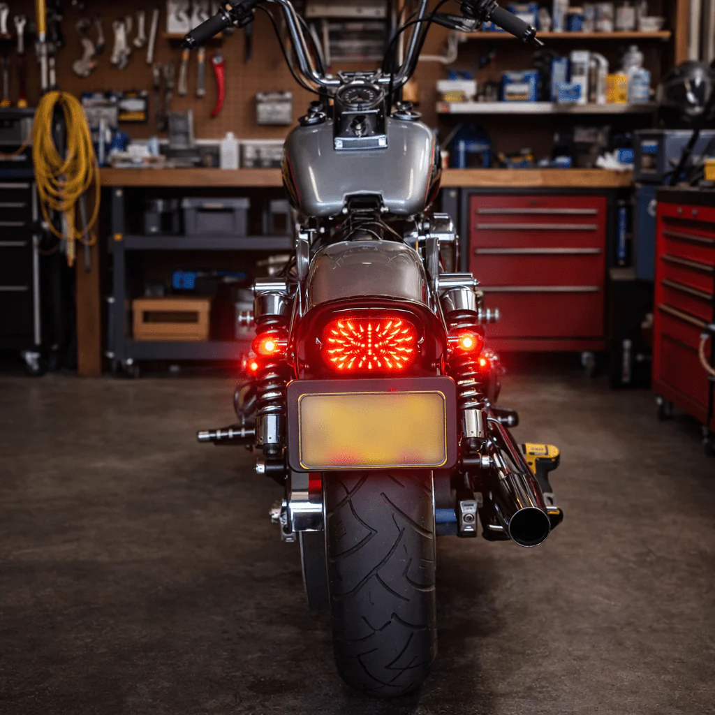 Eagle Lights Low Profile LED Brake Light with Built In LED Turn Signal Kit for Harley-Davidson® Motorcycles - Image 4