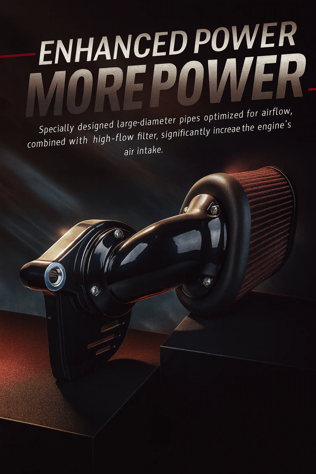 Eagle Lights TORQUE BREATHER Air Cleaner for 2017 to Current Harley-Davidson® Touring and Softail Models - Image 5