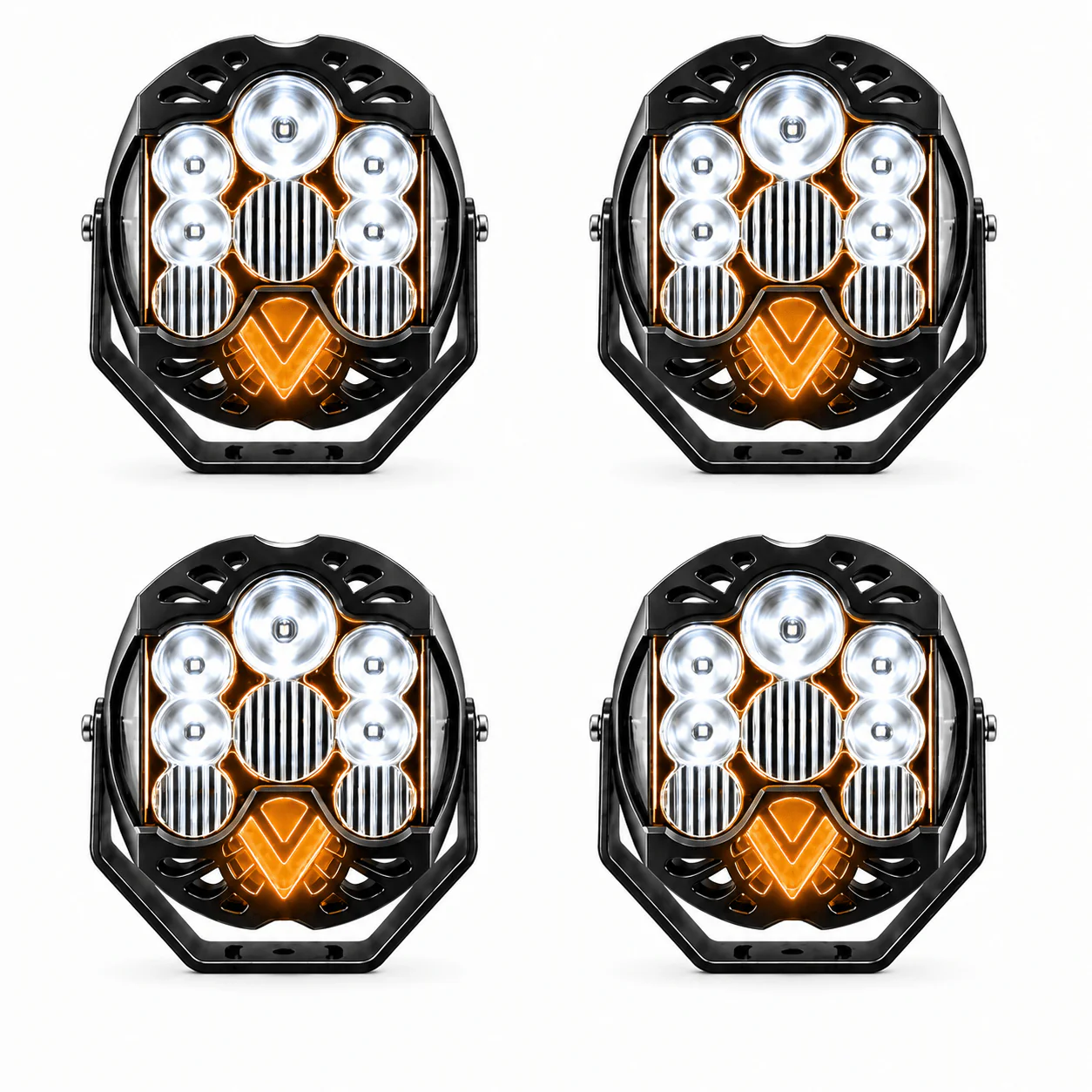 Eagle Lights Apex Pro™ Universal LED Headlight / Auxiliary Light – High-Output Performance Driving Light, Wide Beam, Rugged Off-Road & On-Road Use - Image 14