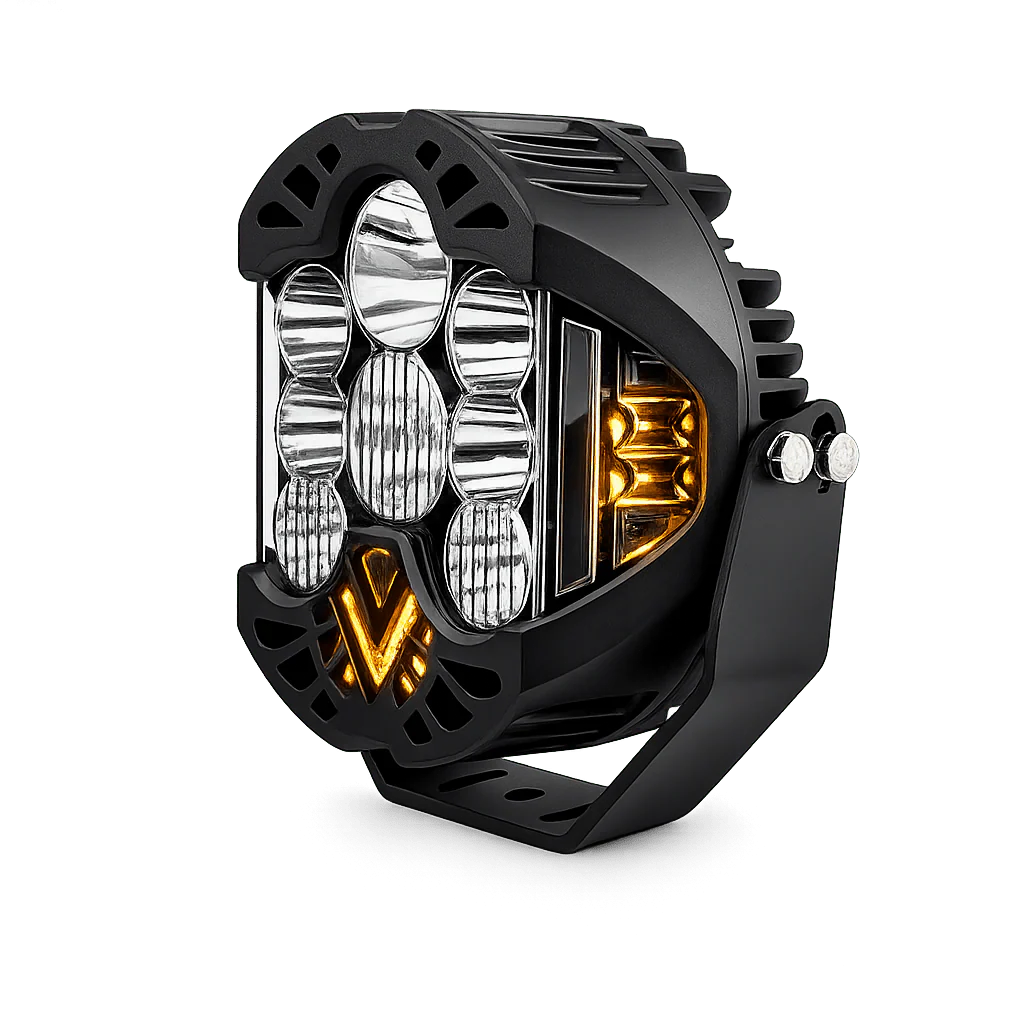 Eagle Lights Apex Pro™ Universal LED Headlight / Auxiliary Light – High-Output Performance Driving Light, Wide Beam, Rugged Off-Road & On-Road Use - Image 6