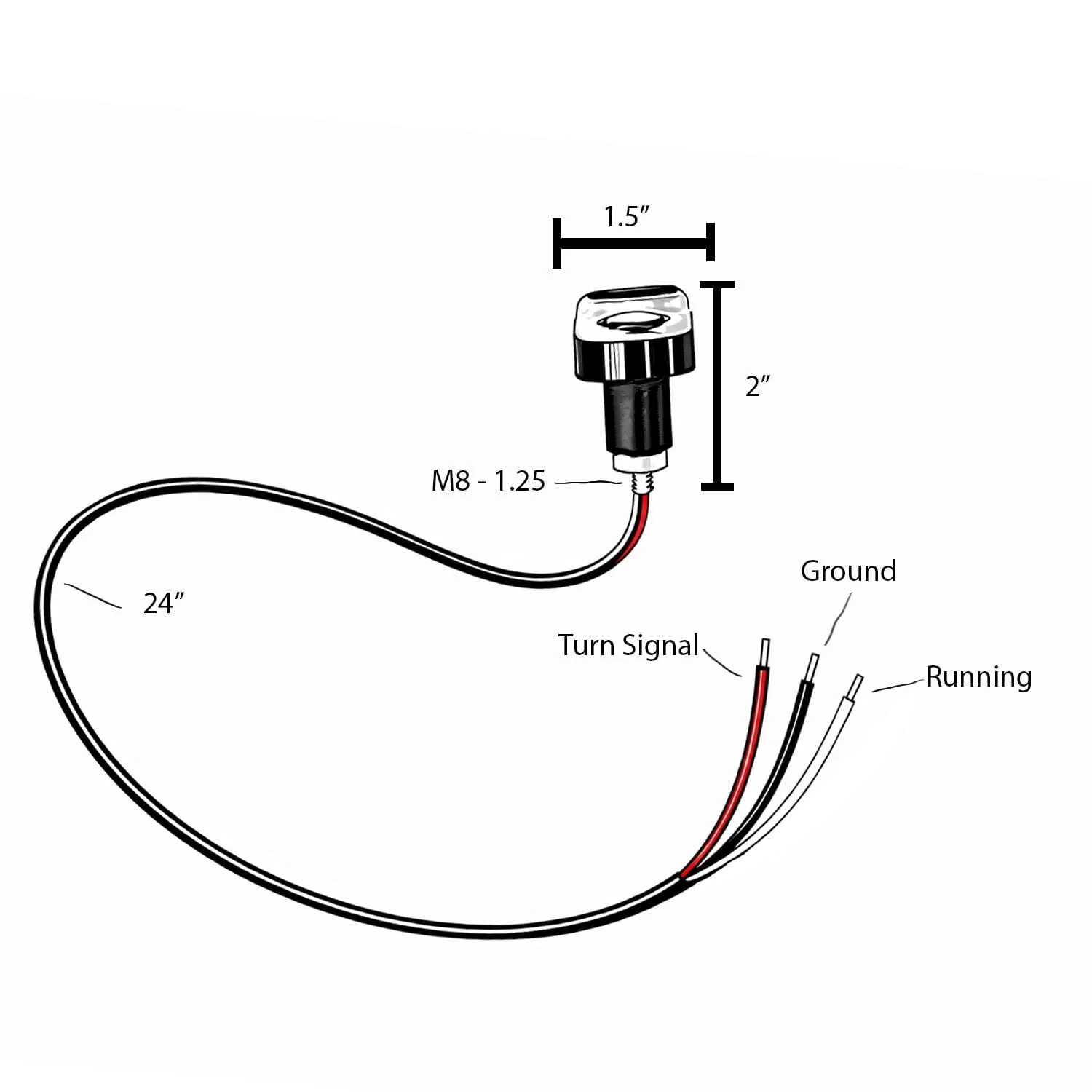 Eagle Lights Bar End LED Turn Signals for 7/8" Handlebars - Pair - Image 11