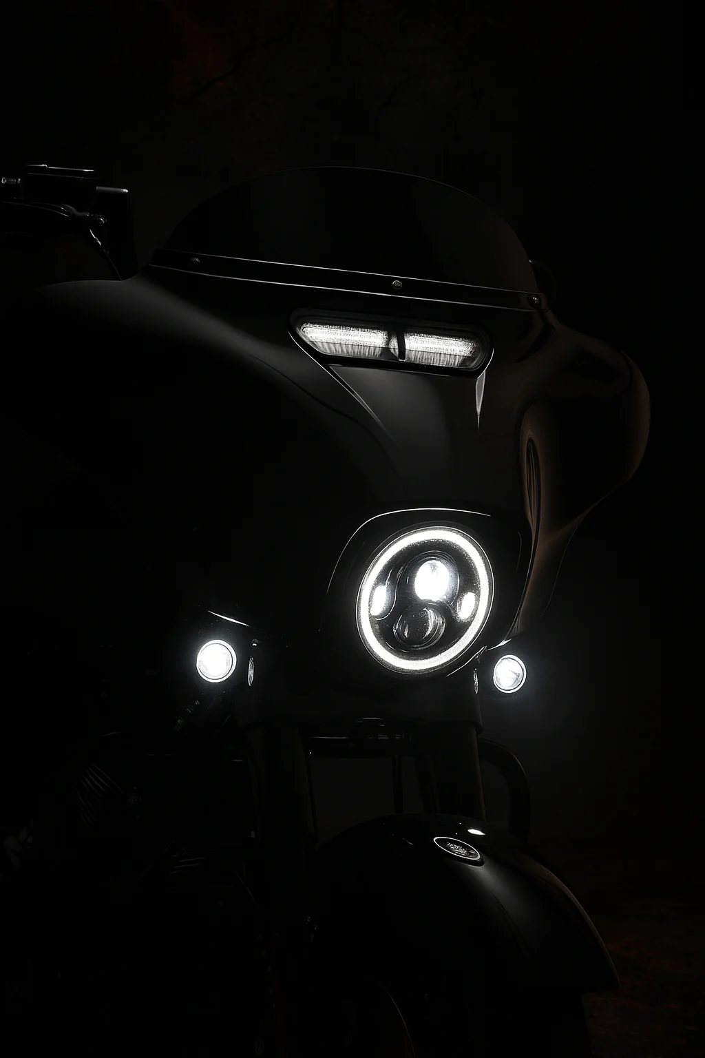 Eagle Lights Batwing LED Vent Insert (DRL / Turn Signal) for Harley Davidson® Motorcycles - Image 2