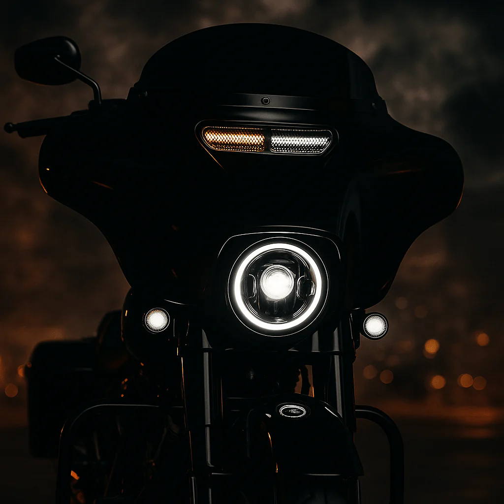 Eagle Lights Batwing LED Vent Insert (DRL / Turn Signal) for Harley Davidson® Motorcycles - Image 3