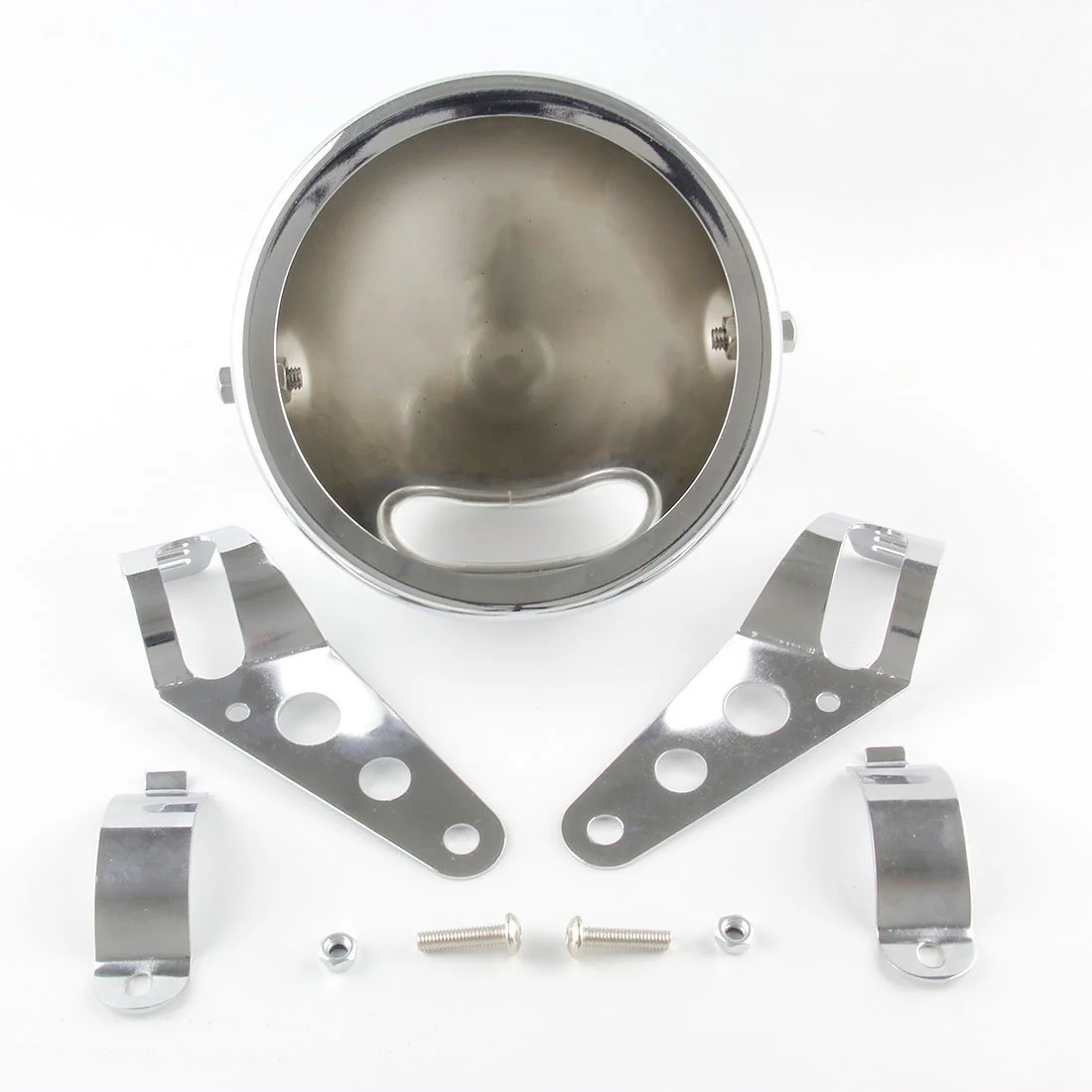 Eagle Lights 5 3/4" Meteor Headlight Bucket Housing for Motorcycles with 32MM to 40MM Fork Tubes - Image 5