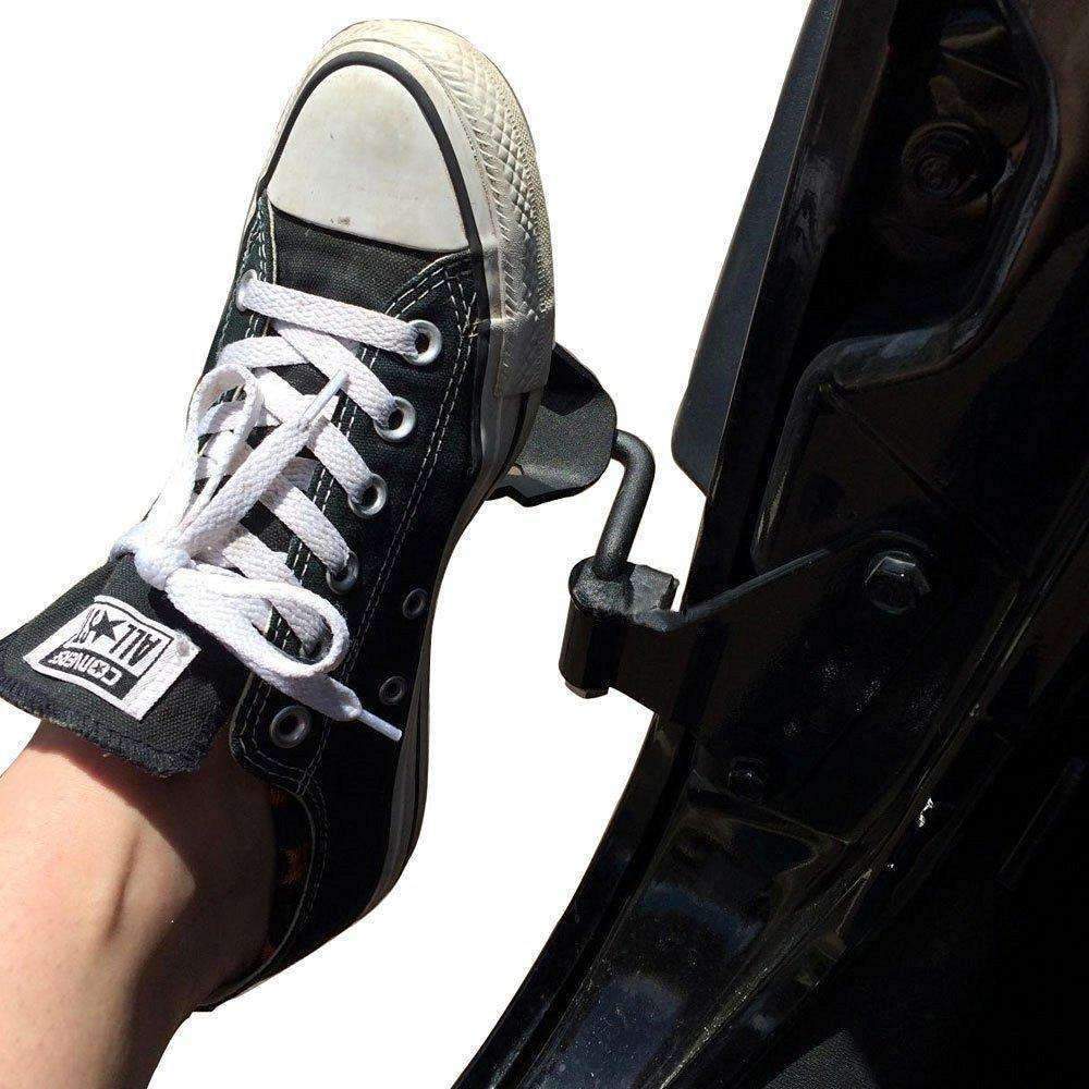 Eagle Lights Black Steel Foot Pegs for 2007-2018 Jeep Wrangler - Image 4