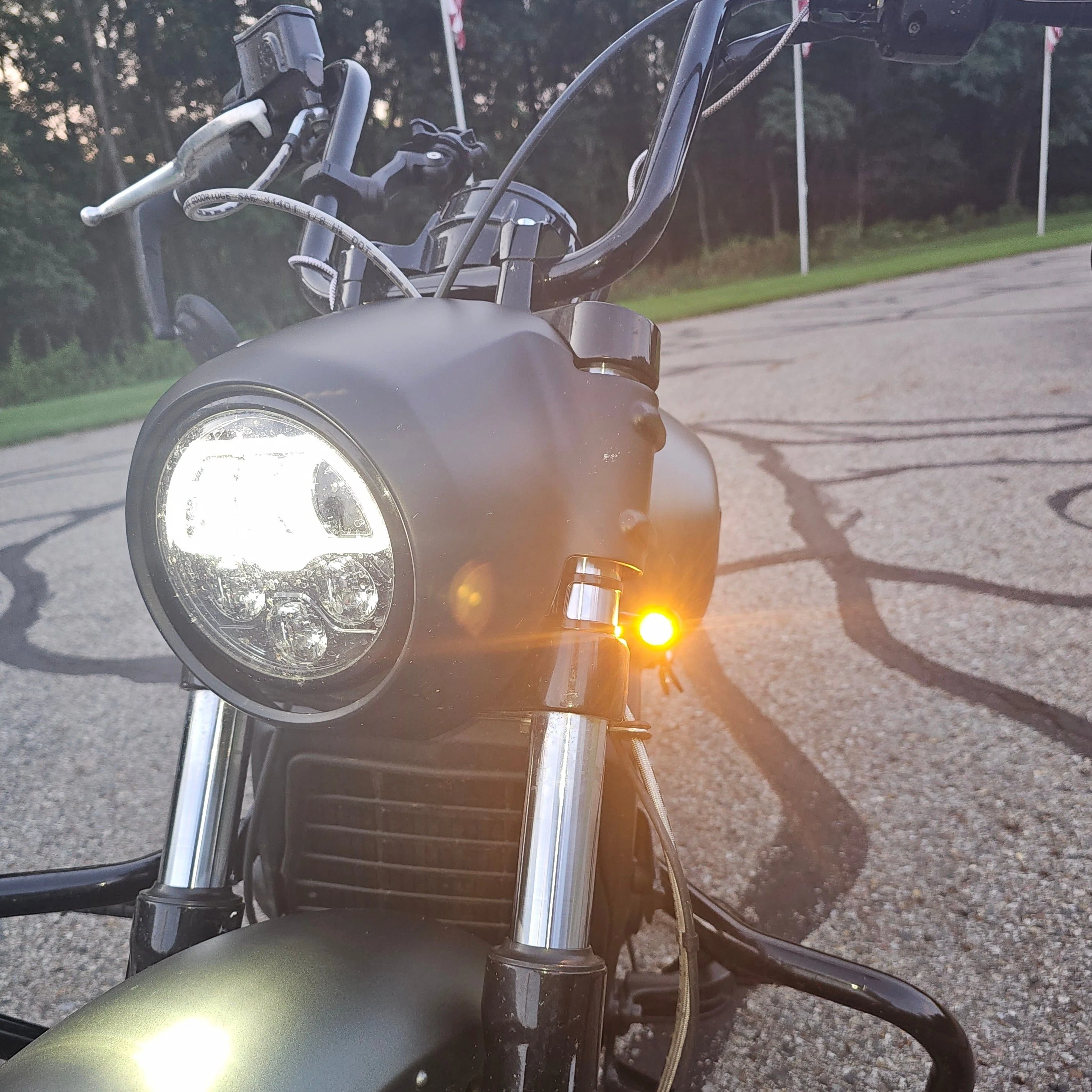 Eagle Lights BULLETBEAM Front LED Turn Signals with Running Lights for Indian® Scout, Bobber, Sixty, Rogue - 2 Lights - Image 13