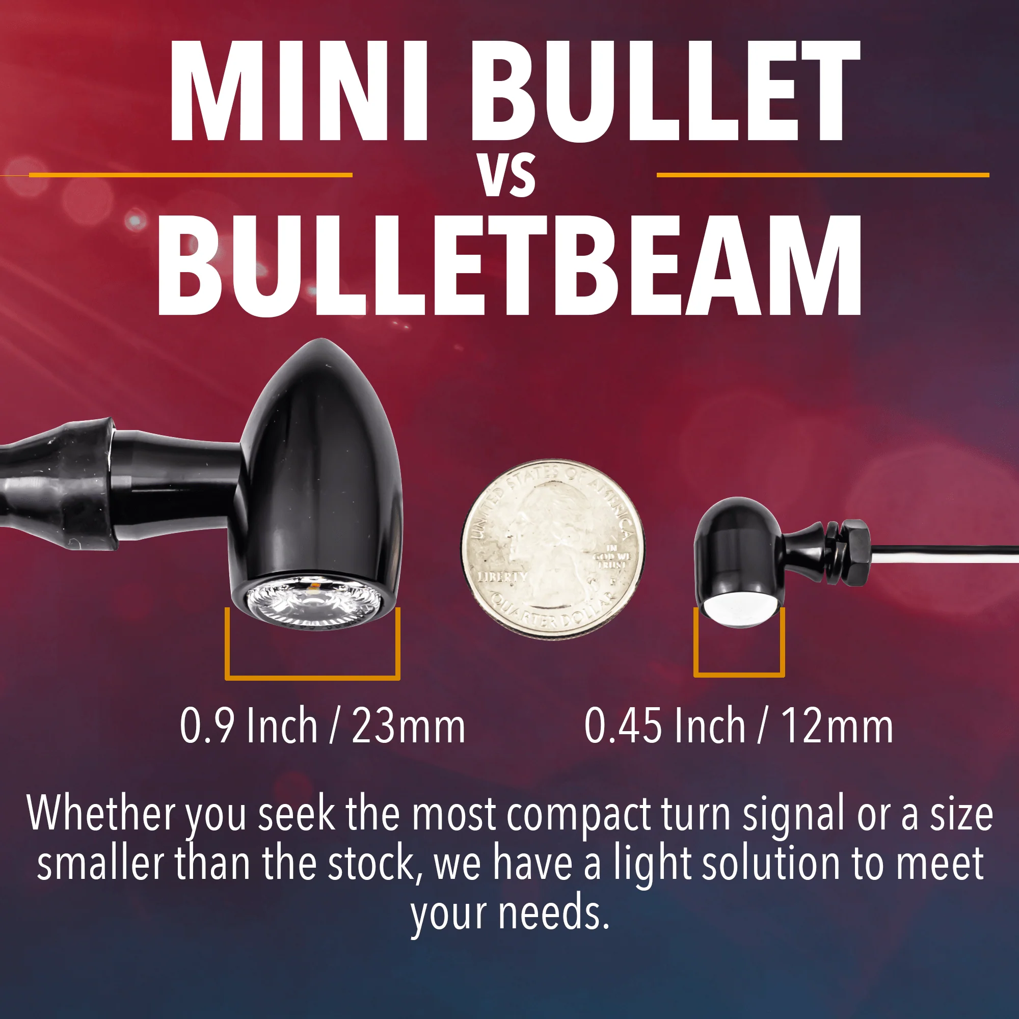 Eagle Lights BULLETBEAM Rear LED Turn Signals with Running Lights and Brake Lights - 2 Lights - Image 3