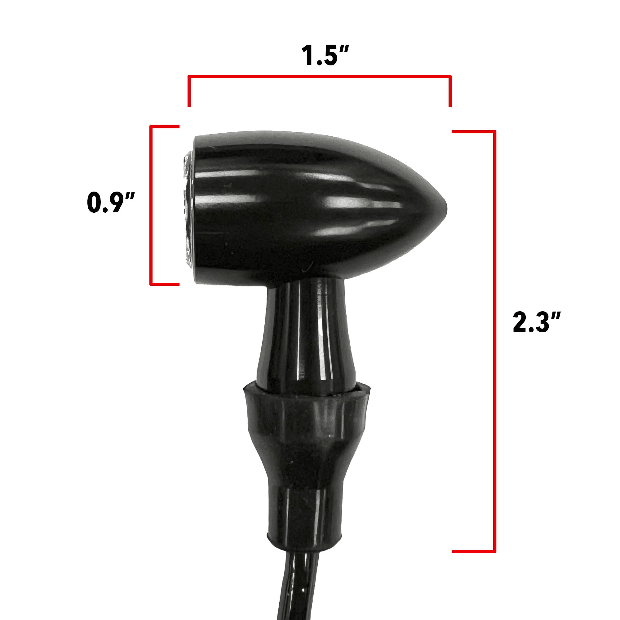 Eagle Lights BULLETBEAM Rear LED Turn Signals with Running Lights and Brake Lights for Indian® Scout Bobber, Rogue - Image 6