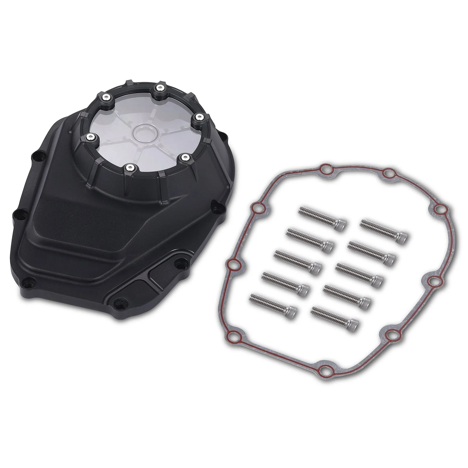 Eagle Lights SIGHTLINE™ Windowed Cam Cover for Milwaukee-Eight® | Billet Aluminum Timing Cover Upgrade for 2017-2026 Harley-Davidson® M8 Models - Image 3