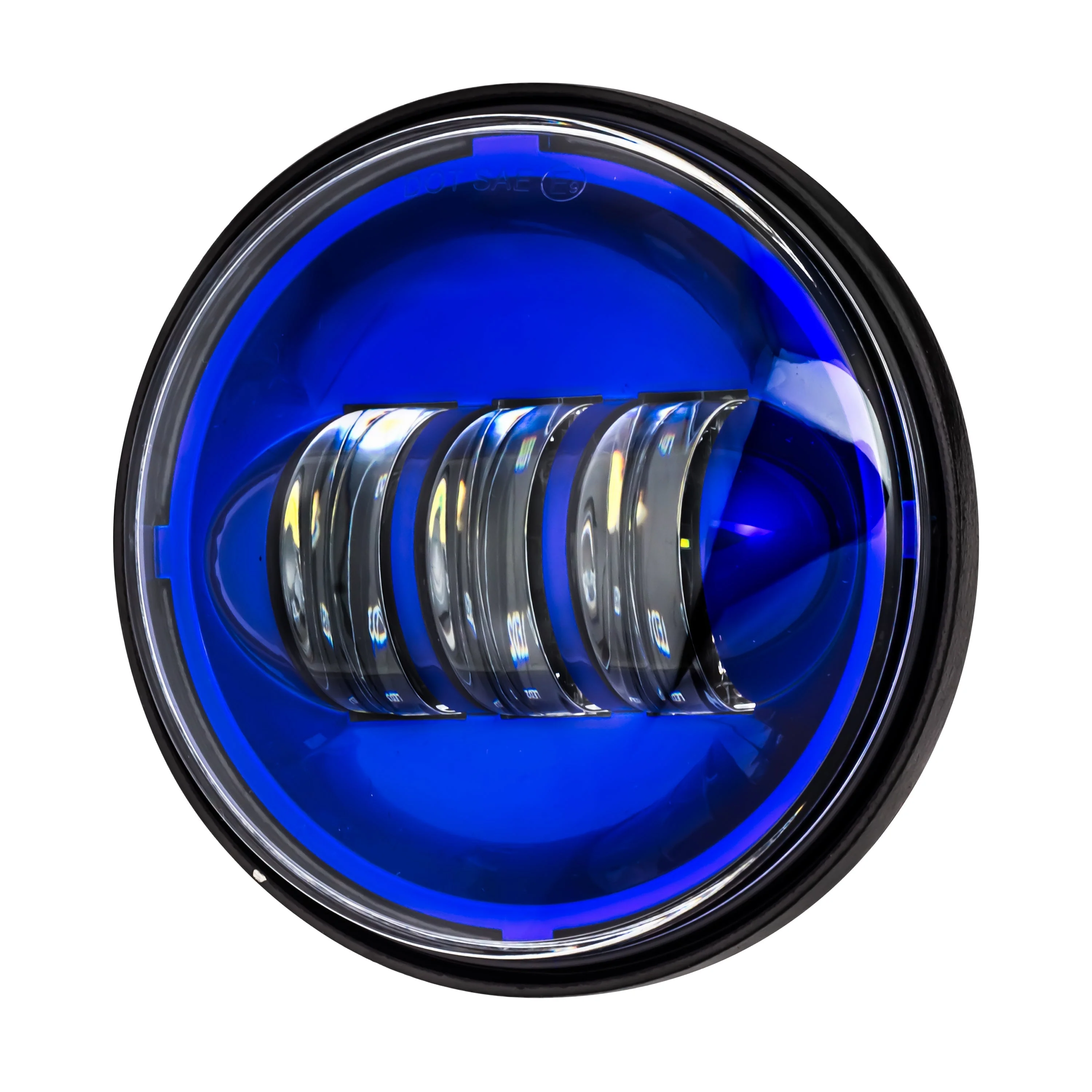 Eagle Lights Color Matched 4.5" LED Passing / Spot Lights - Generation I / Blue - Image 3