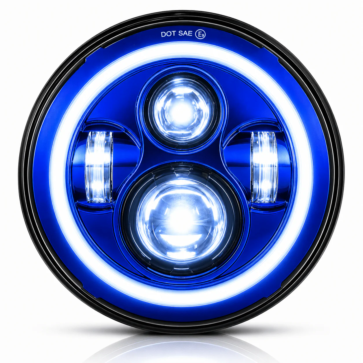 Eagle Lights 7" LED Headlight Kit for Harley-Davidson® and Indian® Motorcycles - Color Matched / Generation I - Image 10