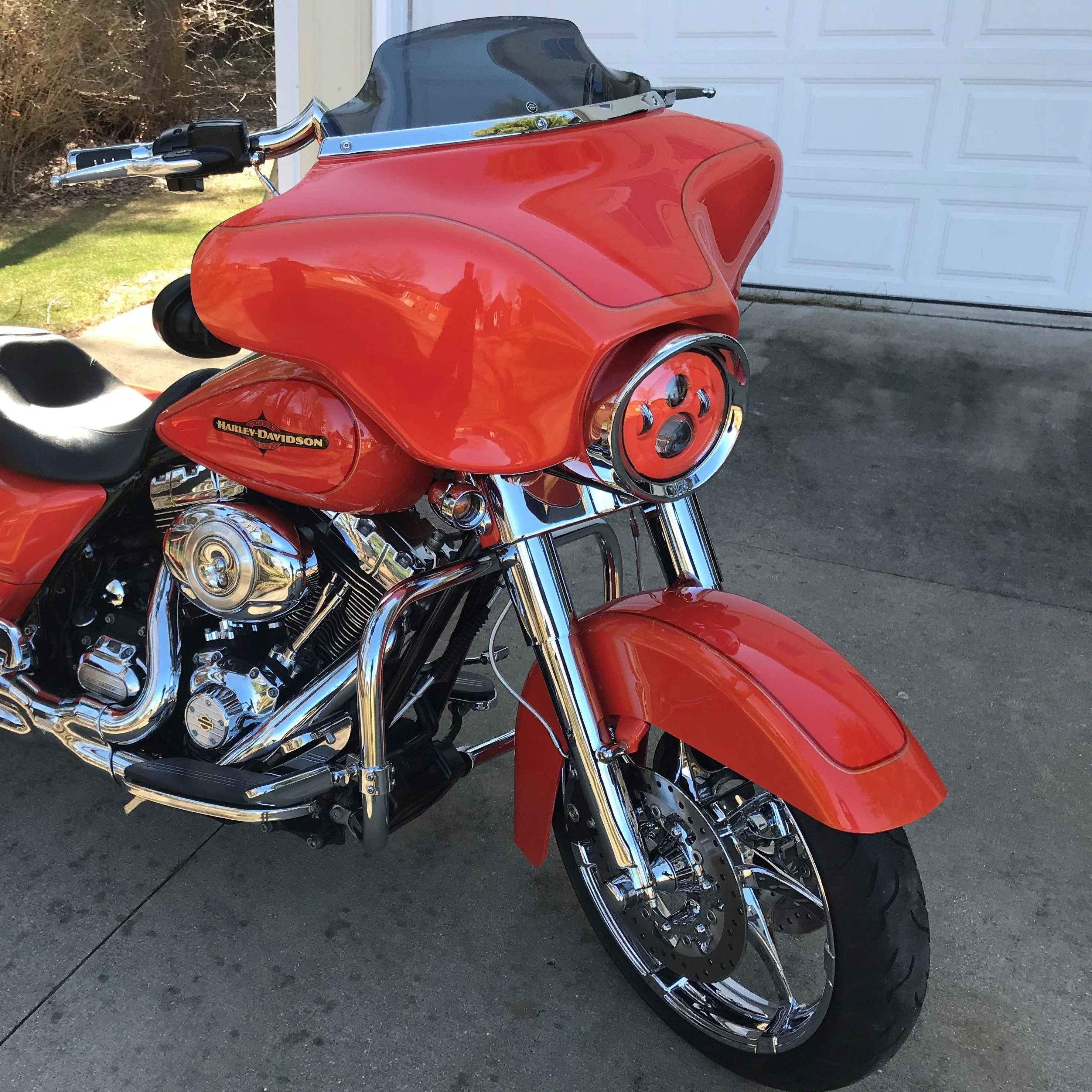 Eagle Lights 7" LED Headlight Kit for Harley-Davidson® and Indian® Motorcycles - Color Matched / Generation I - Image 4
