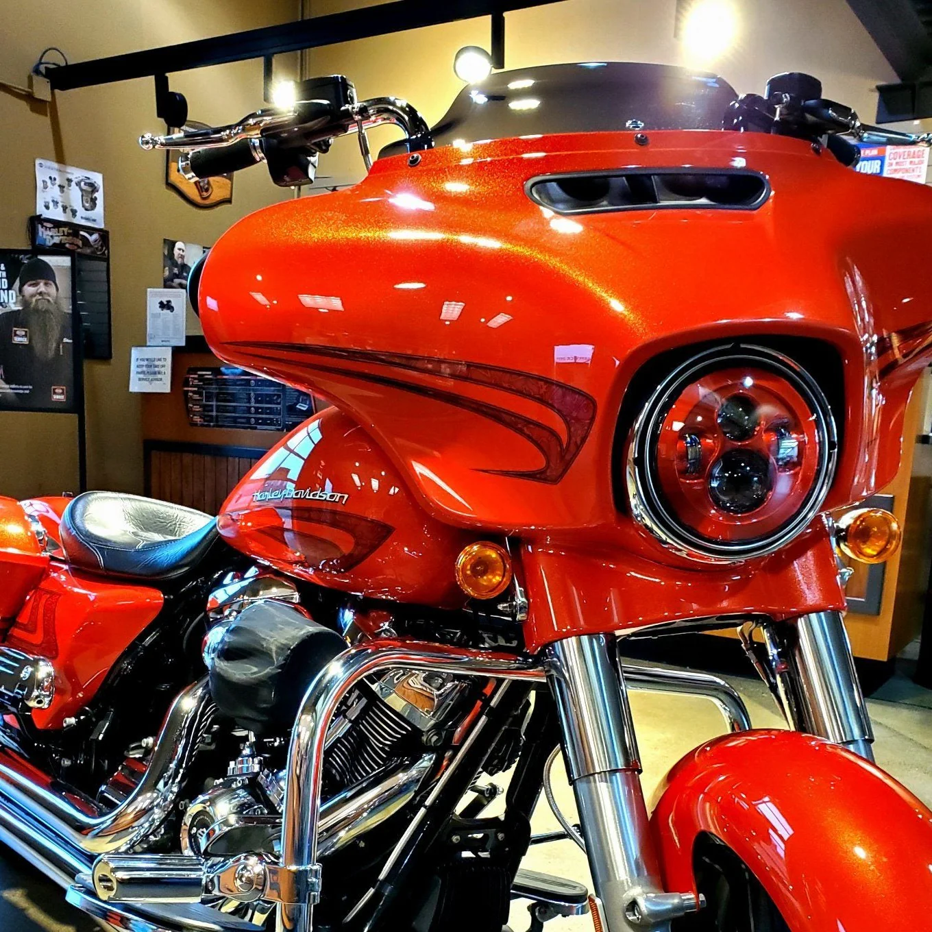 Eagle Lights 7" LED Headlight Kit for Harley-Davidson® and Indian® Motorcycles - Color Matched / Generation I - Image 5