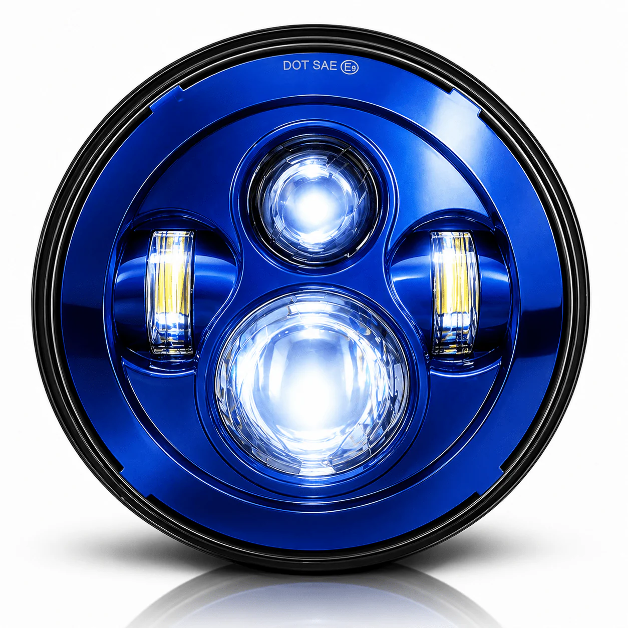 Eagle Lights 7" LED Headlight Kit for Harley-Davidson® and Indian® Motorcycles - Color Matched / Generation I - Image 6