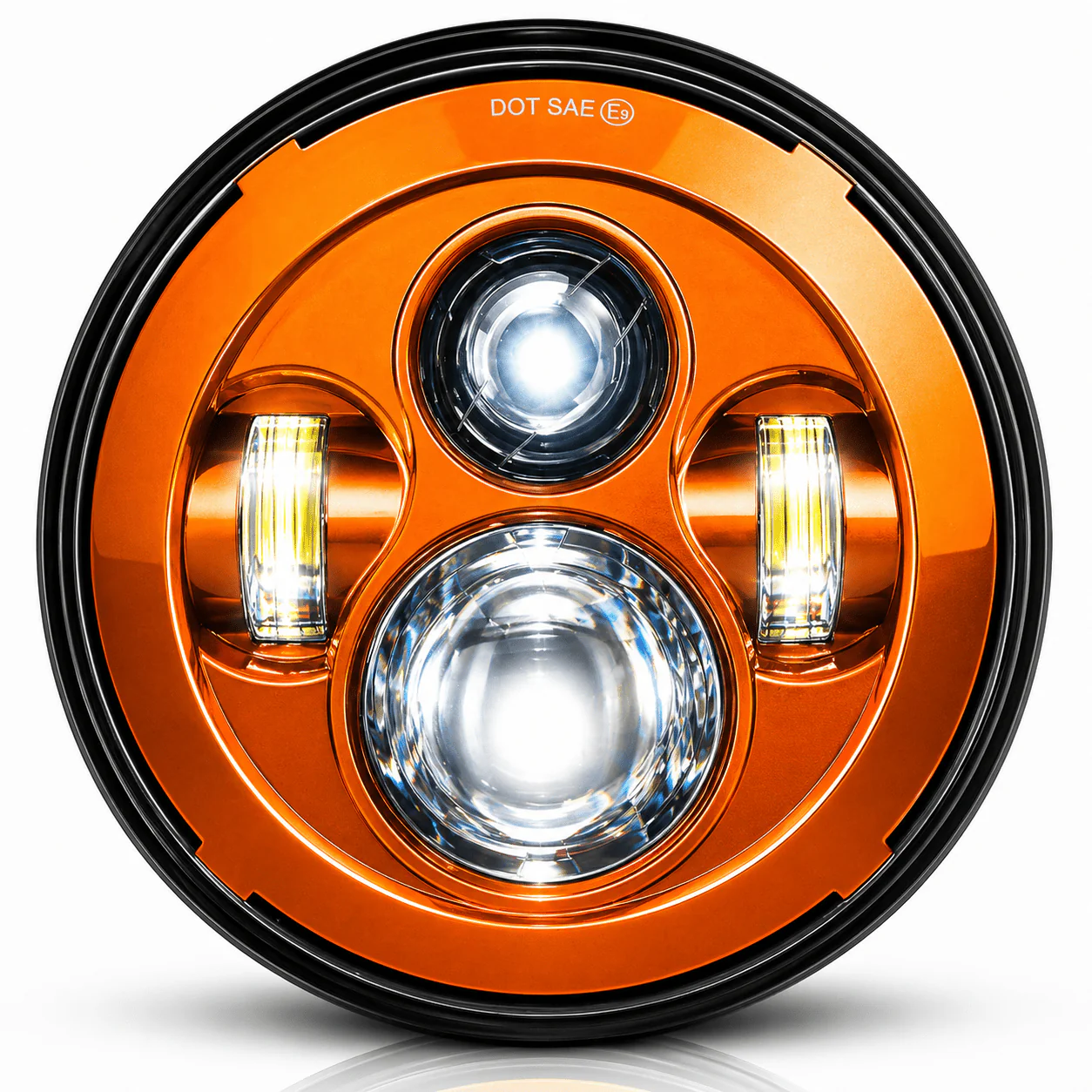 Eagle Lights 7" LED Headlight Kit for Harley-Davidson® and Indian® Motorcycles - Color Matched / Generation I - Image 8