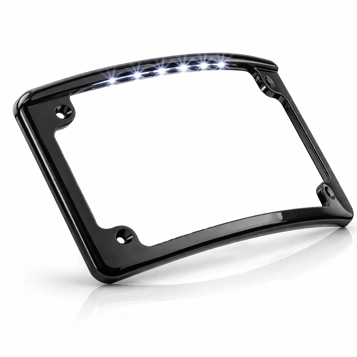 Eagle Lights Curved LED License Plate with Light for 2006 - 2025 Harley-Davidson® Motorcycles - Image 4