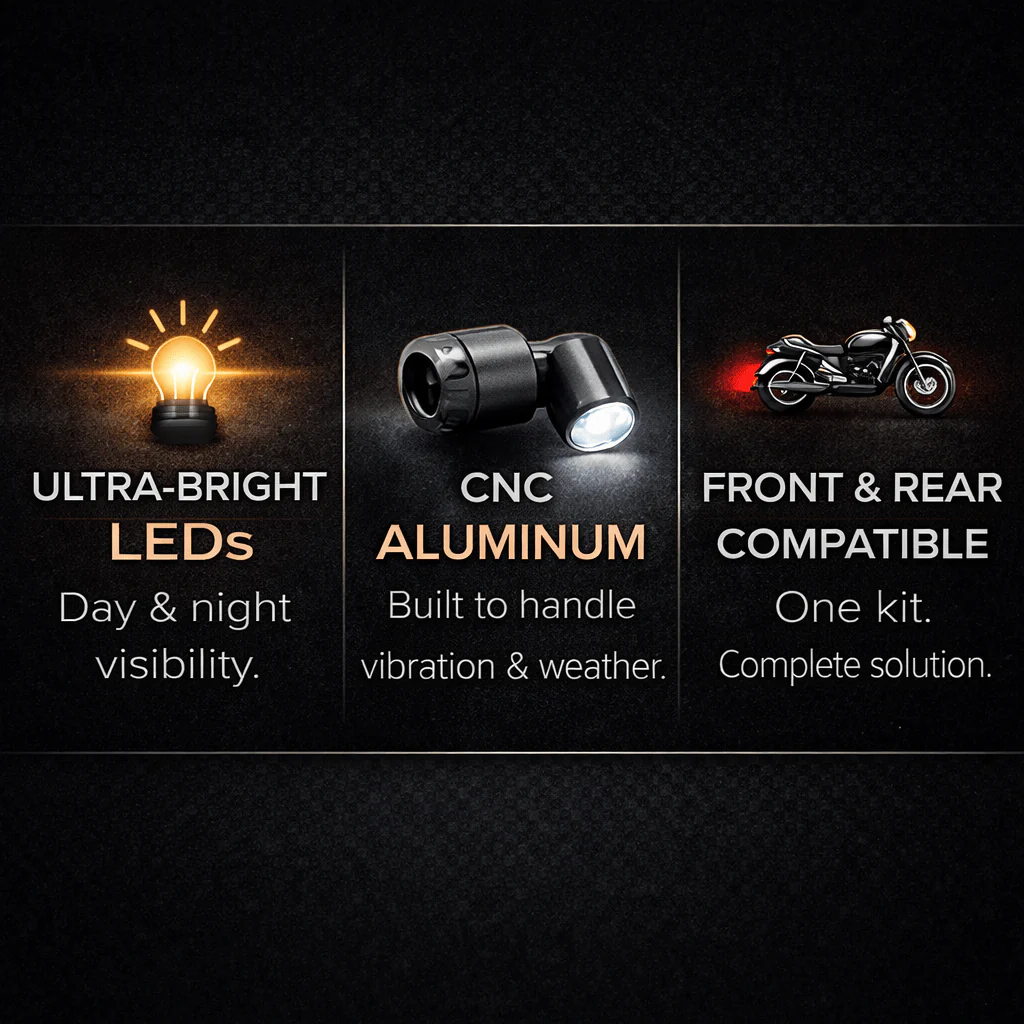 Eagle Lights Elite Series Mini Bullet Complete LED Signal Kit w/ Run, Turn & Brake - Image 10