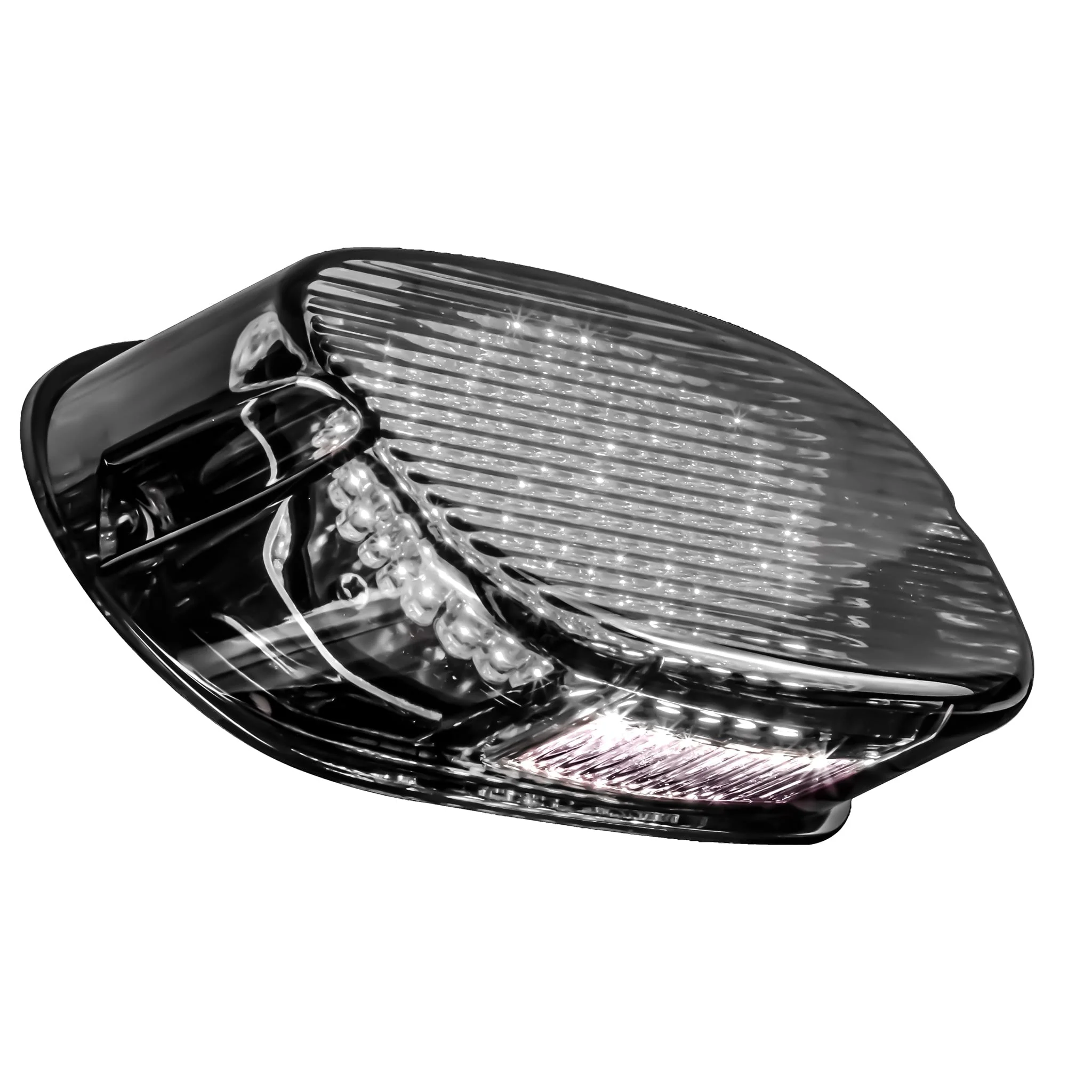 Eagle Lights Flashing Strobe Layback LED Tail Brake Light Kit for Harley-Davidson® - Bottom Window - Image 6
