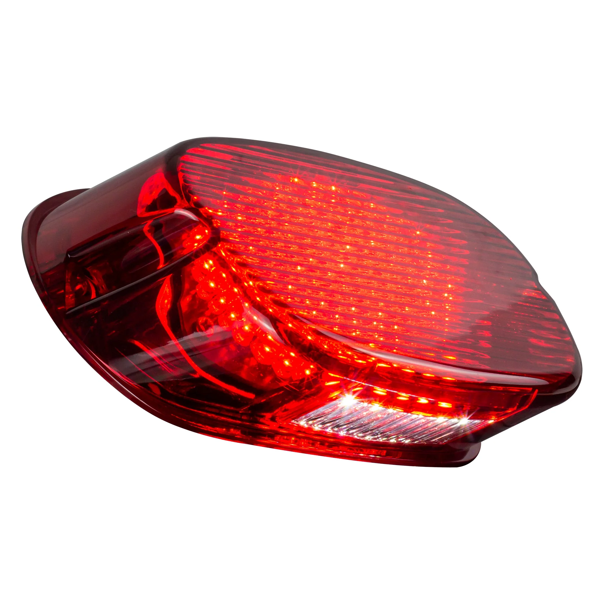 Eagle Lights Flashing Strobe Layback LED Tail Brake Light Kit for Harley-Davidson® - Bottom Window - Image 8