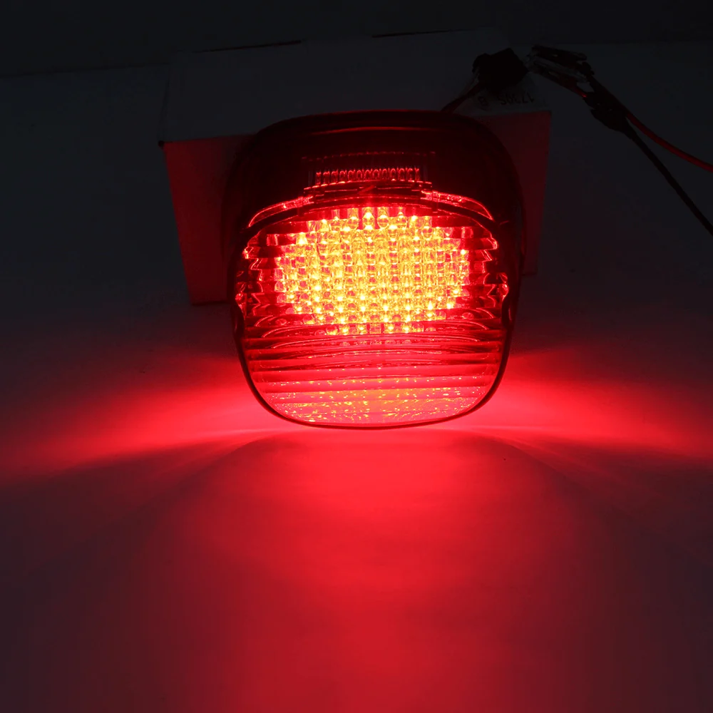 Eagle Lights Flashing Strobe Layback LED Tail Brake Light Kit for Harley-Davidson® - No Window - Image 14