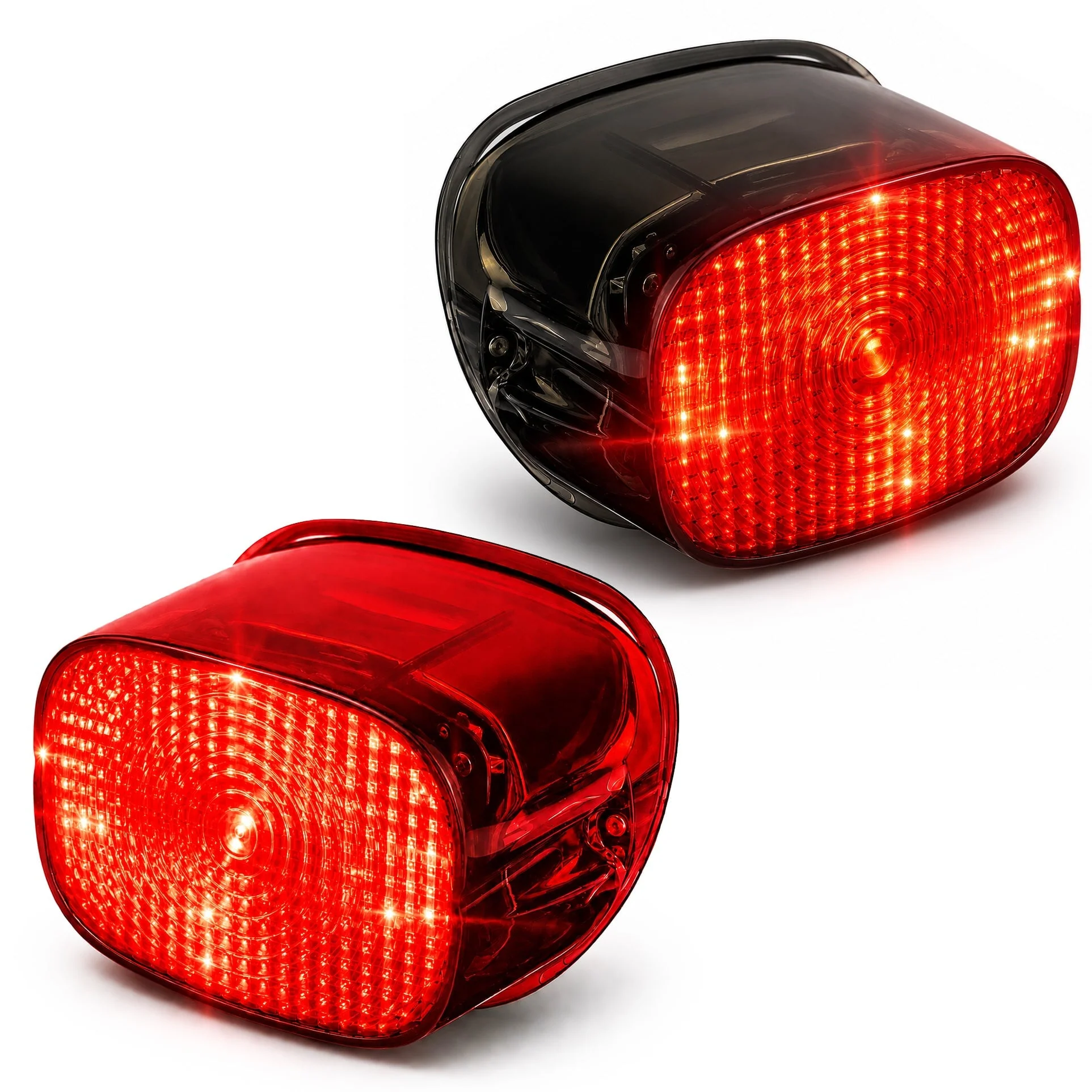 Eagle Lights Flashing Strobe Squareback LED Tail Brake Light Kit for Harley-Davidson® - No Window