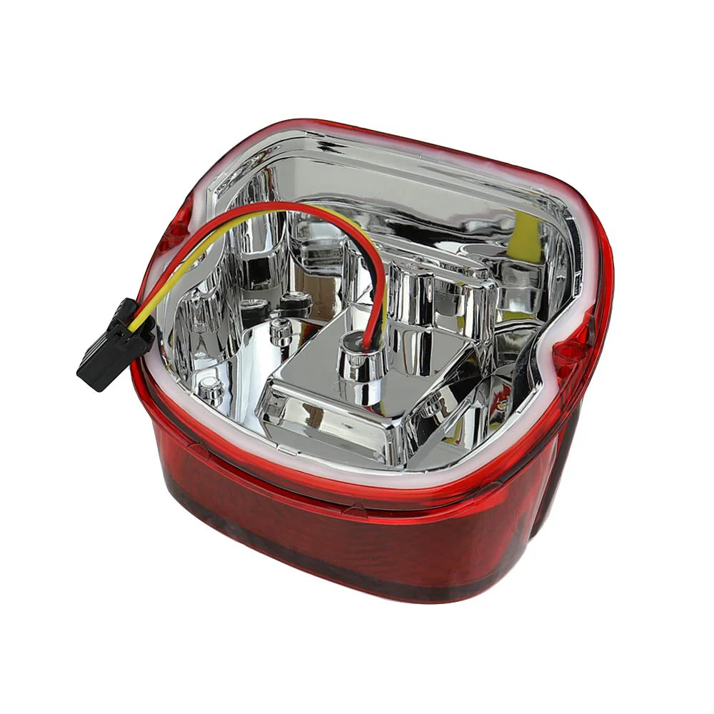 Eagle Lights Flashing Strobe Squareback LED Tail Brake Light Kit for Harley-Davidson® Street Glide ST and Road Glide ST - No Window - Image 9