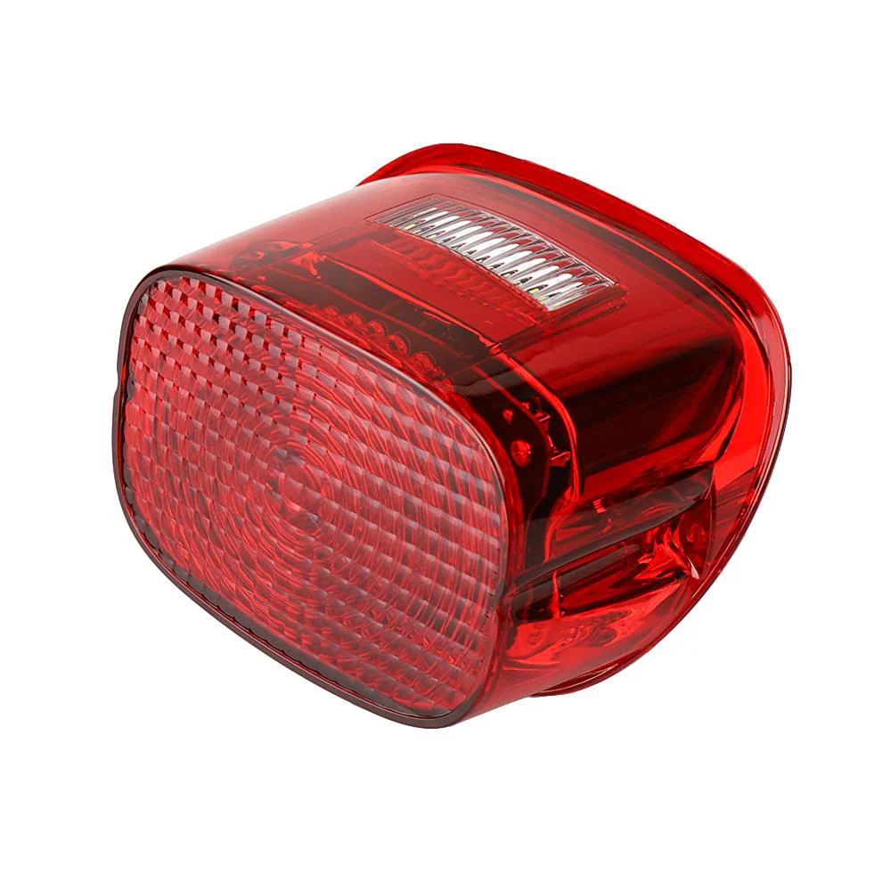 Eagle Lights Flashing Strobe Squareback LED Tail Brake Light Kit for Harley-Davidson® - with Plate Window - Image 11