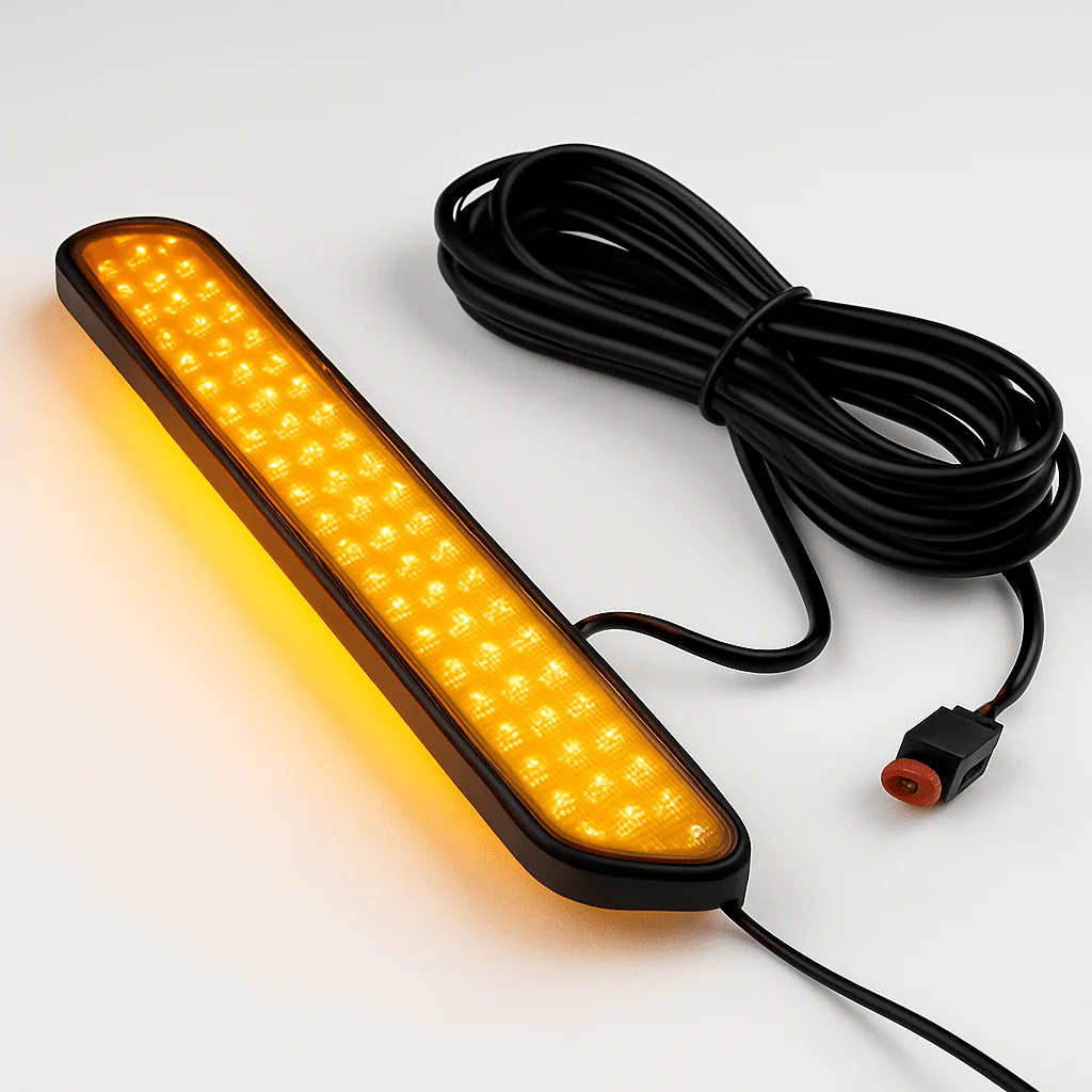 Eagle Lights Fork Reflector Insert LED Running Lights and Turn Signals for Harley-Davidson® Low Rider ST Models - Image 3