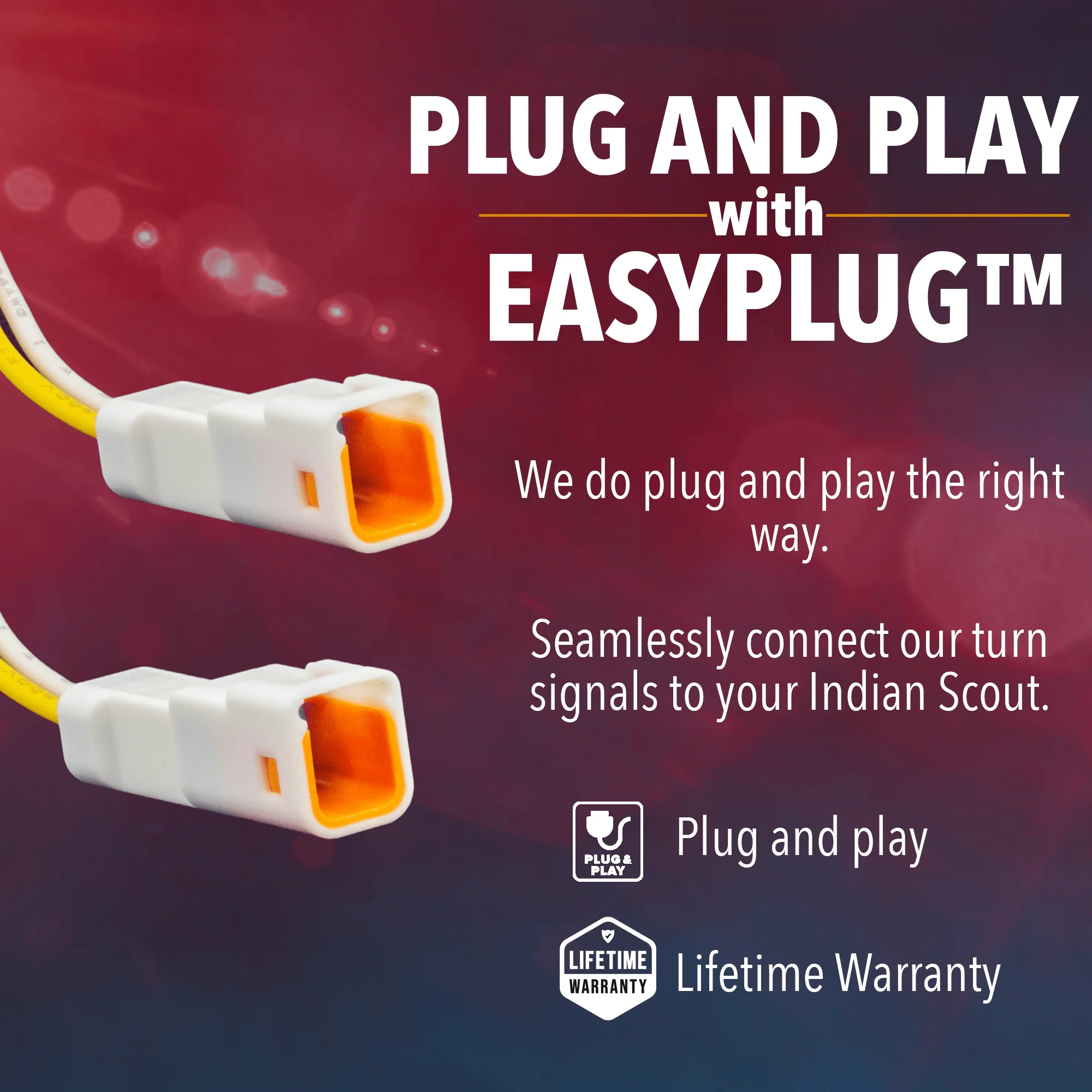 Eagle Lights FORKFLARES Front LED Turn Signals with Running Lights for Indian® Scout, Bobber, Rogue, Sixty - Image 3