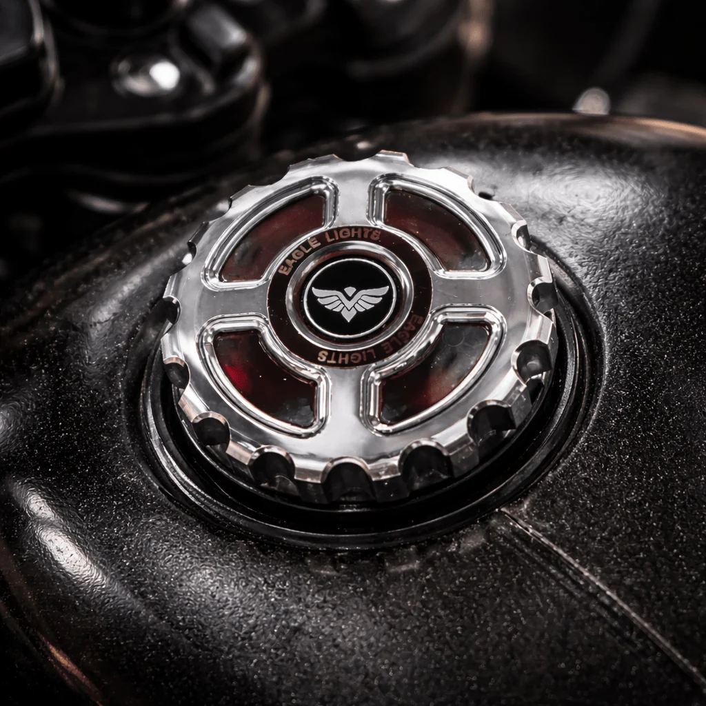 Eagle Lights GearGRIP Gas Cap fits Harley Davidson and Indian Models - Image 2