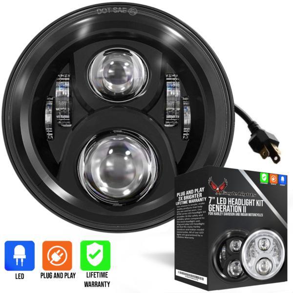 Eagle Lights Generation II LED Headlight Kit for Indian® Challenger / Pursuit - Image 3