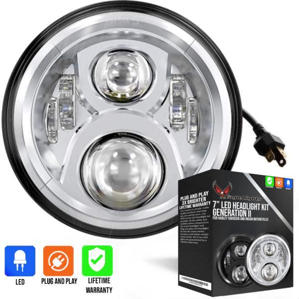 Eagle Lights Generation II LED Headlight Kit for Indian® Challenger / Pursuit - Image 7