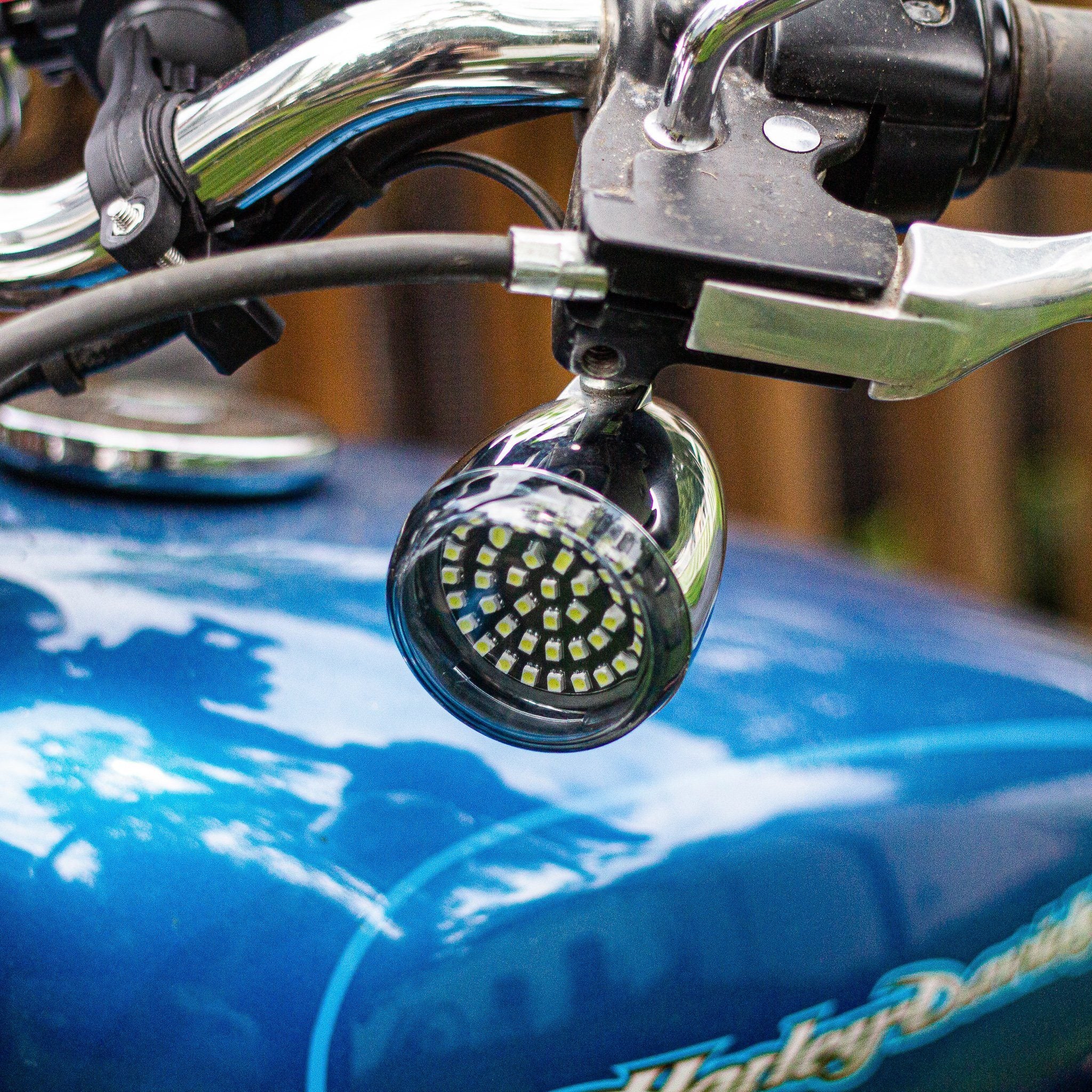 Eagle Lights Generation II Midnight Edition Front LED Turn Signals for 2016+ CVO Harley-Davidson® Models - Image 9
